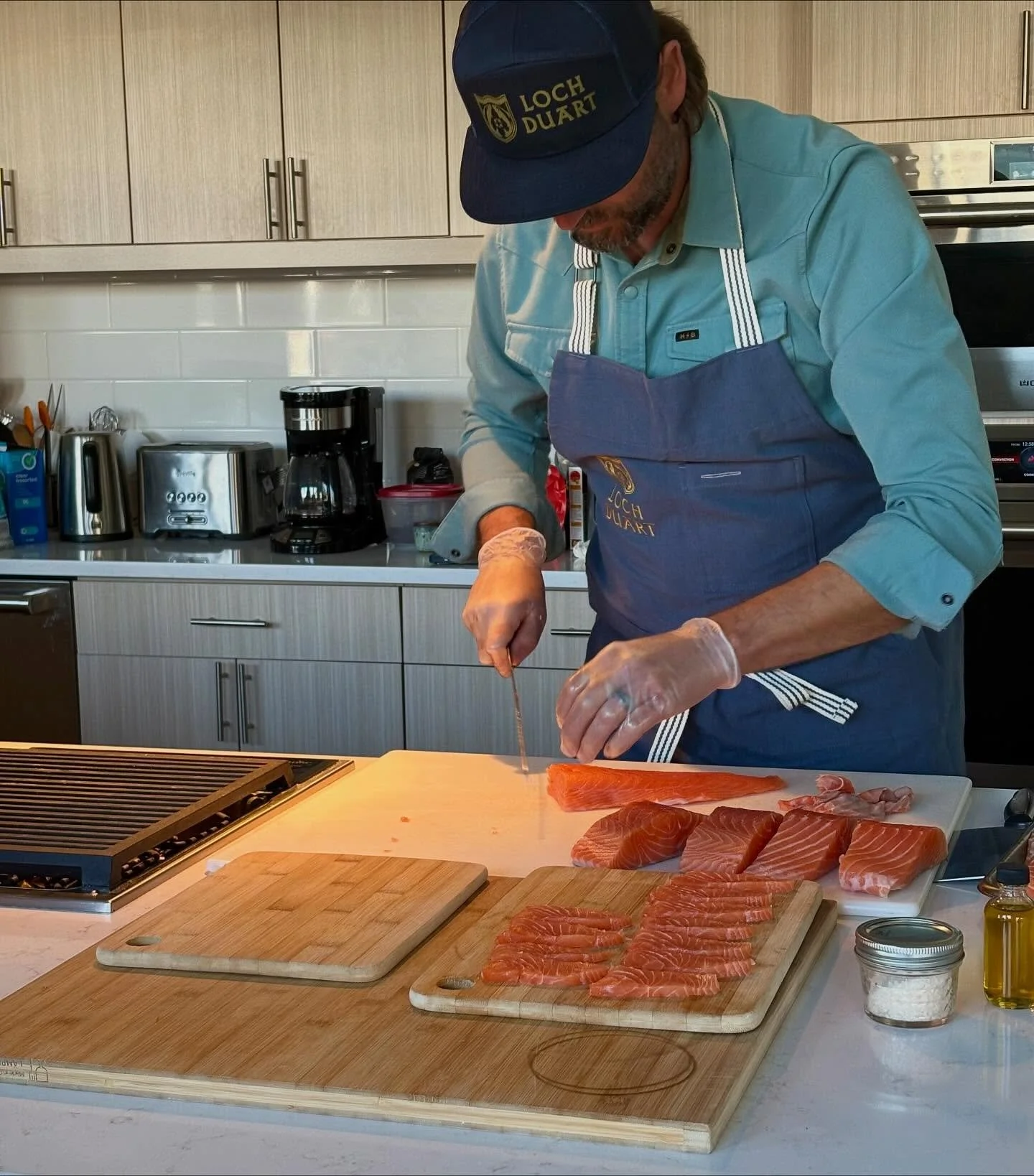 A great day in the Wulf&rsquo;s test kitchen with @lochduartsalmon - purveyors of Label Rouge-certified, Ikejime-harvested Atlantic salmon🐟

Our team was joined by local chefs and restaurateurs to experience what makes this fish truly exceptional!


