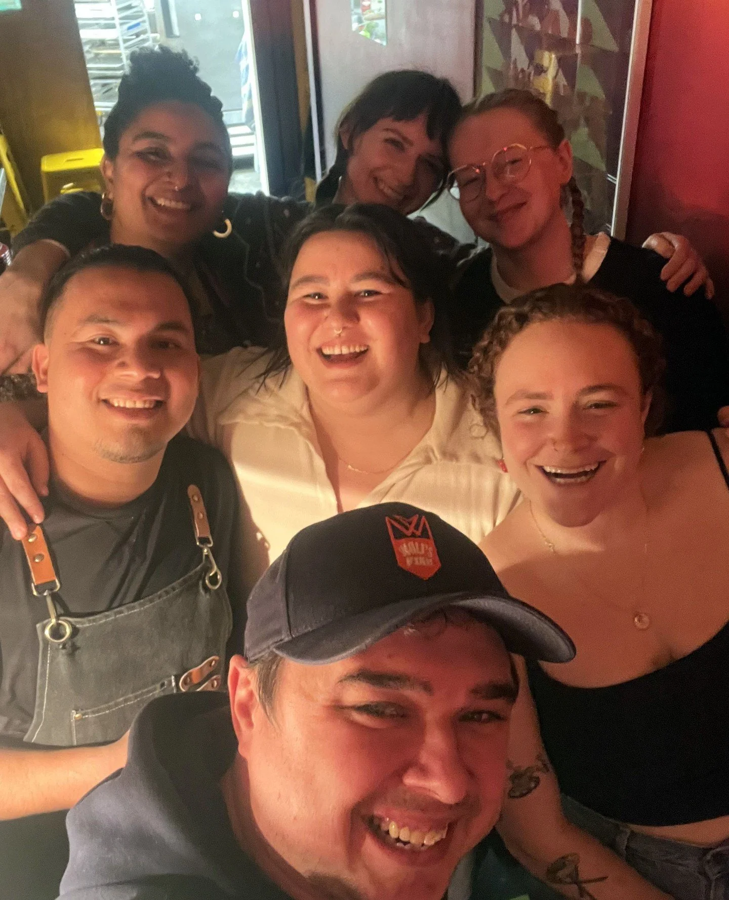 Ryan Bibeault, sales rep for Western, MA paid a visit to Chef Isa (at center in white) and the team of Lil' Deb's Oasis in Hudson, NY. The food was as bright as the vibes.⁠
⁠
On the menu: ⁠
&mdash; Scallop crudo with persimmon, jalapeno, buttermilk, 