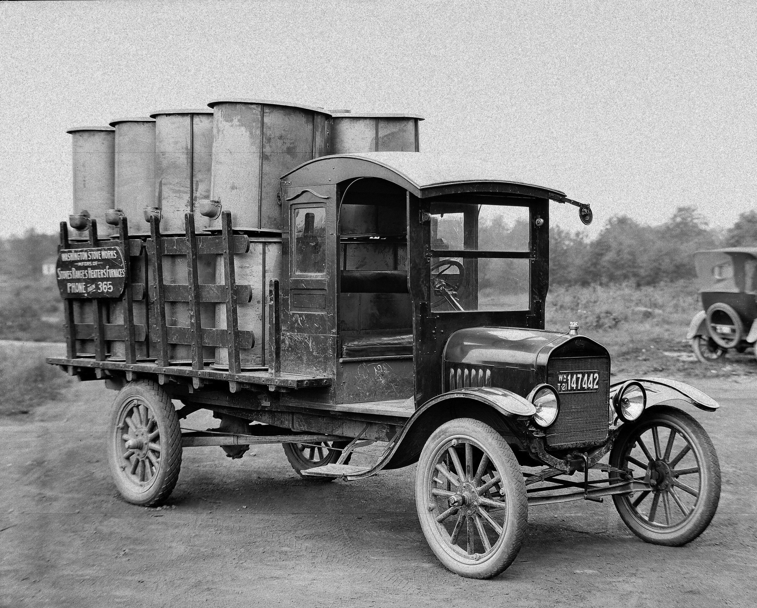  &nbsp;Washington Stove Works Delivery Truck from the Everett Library’s  JA Juleen Collection . 