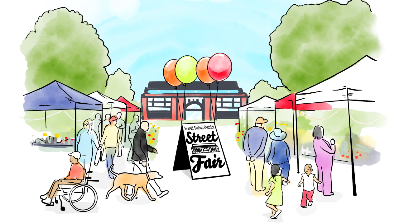 Everett Station District Street Fair