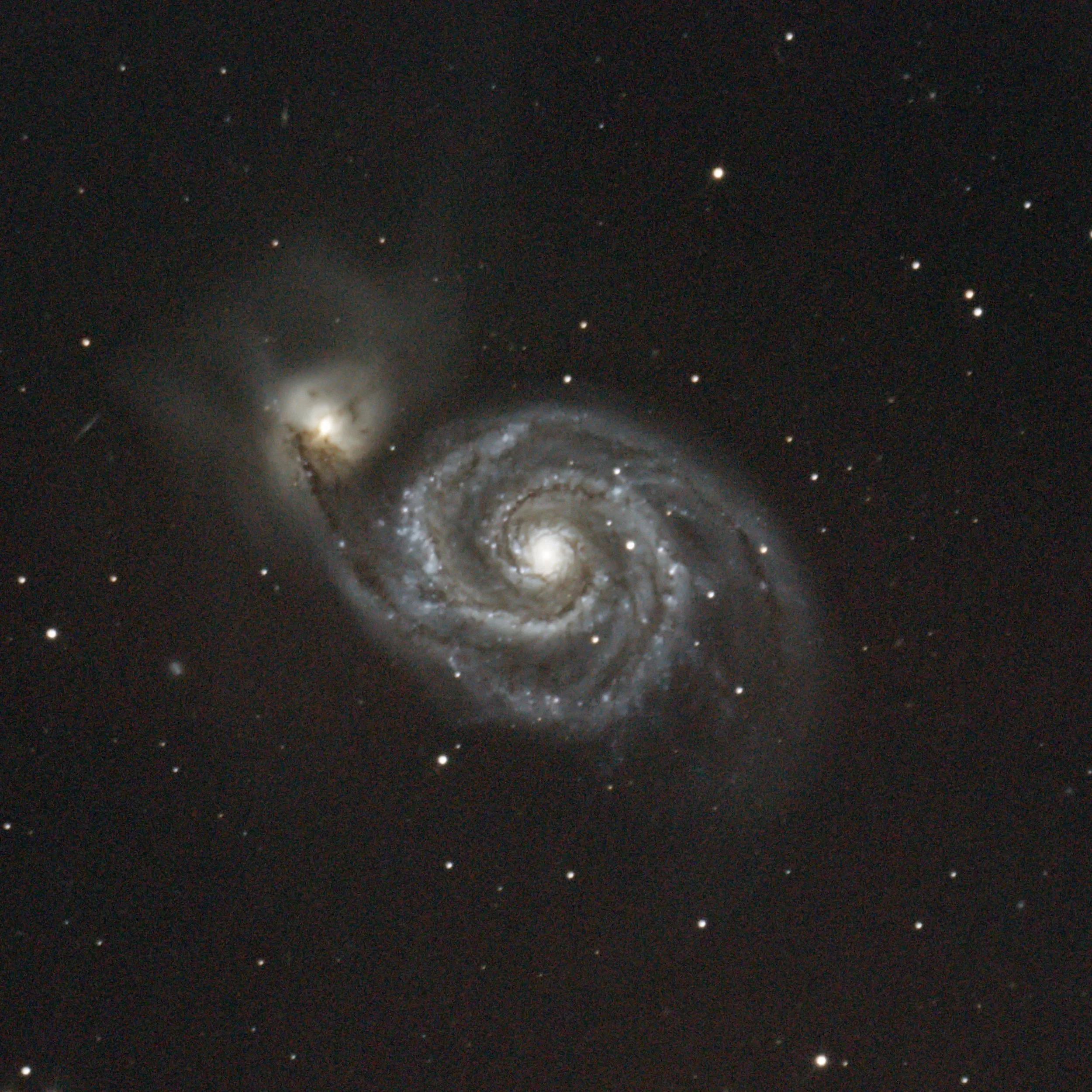 March 6, 2021 | Ramillies, Belgium | Skywatcher Newtonian 250/1200 mm PDS250 | Panasonic Lumix G9 (CMOS) | Skywatcher Equatorial AZ-EQ6 Pro | PixInsight (Pleiades Astrophoto) 1.8.8-7; ACDSee Photo Studio Ultimate 2021 | Lights: 57 x 60 sec; Darks: 19