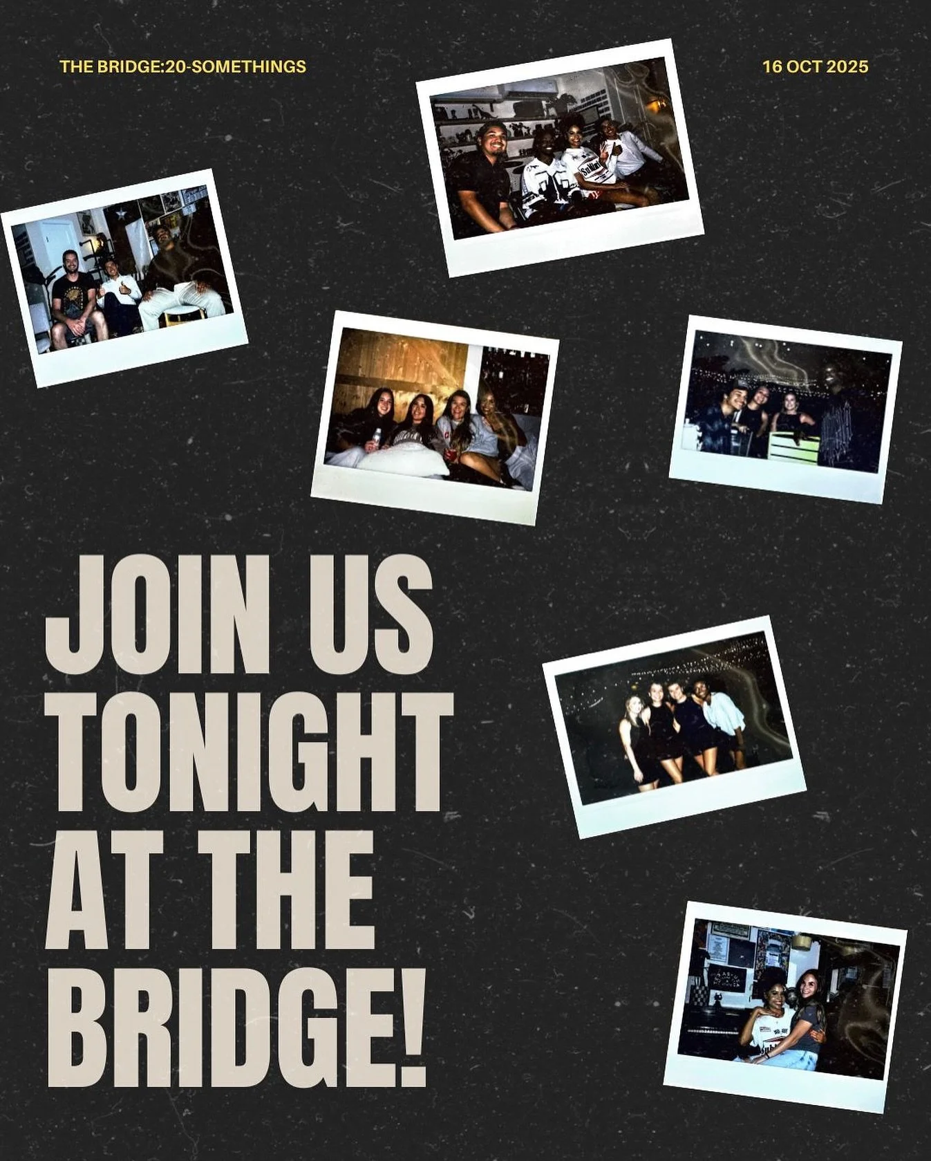 Join us TONIGHT!! From 6:30pm-8:30pm! |
ALL are welcome!
We’re gathering tonight to talk about why the Church matters
- and how real community changes everything.
Come be encouraged, meet new friends, and grow together.
You belong here💛
&ld