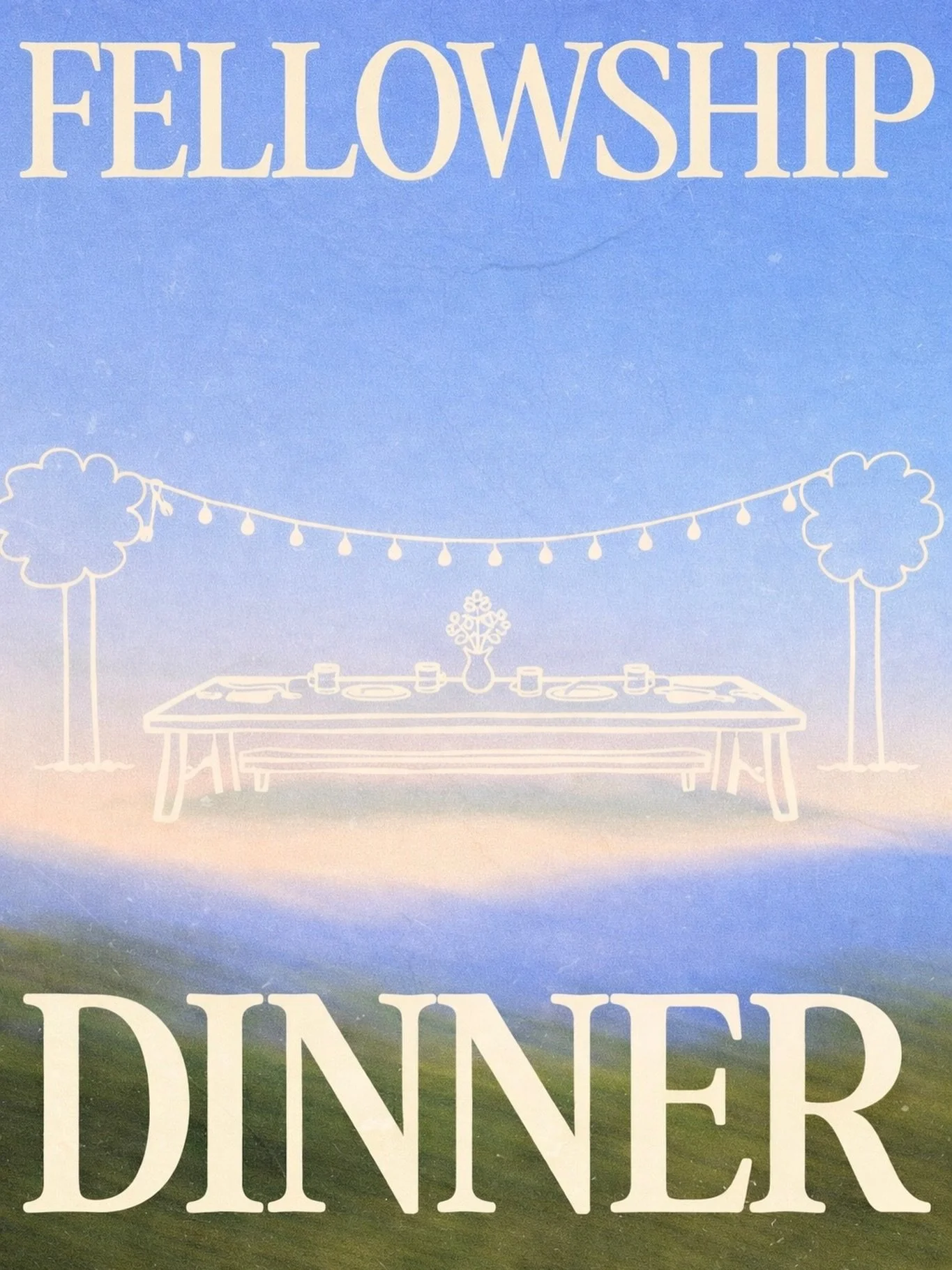 This week is our FELLOWSHIP DINNER!! We hope that you will join us for good community and a good meal! Make sure to rsvp so we can get a headcount &amp; feel free to invite a friend or two! Dm us or follow the link in our bio for more information! We