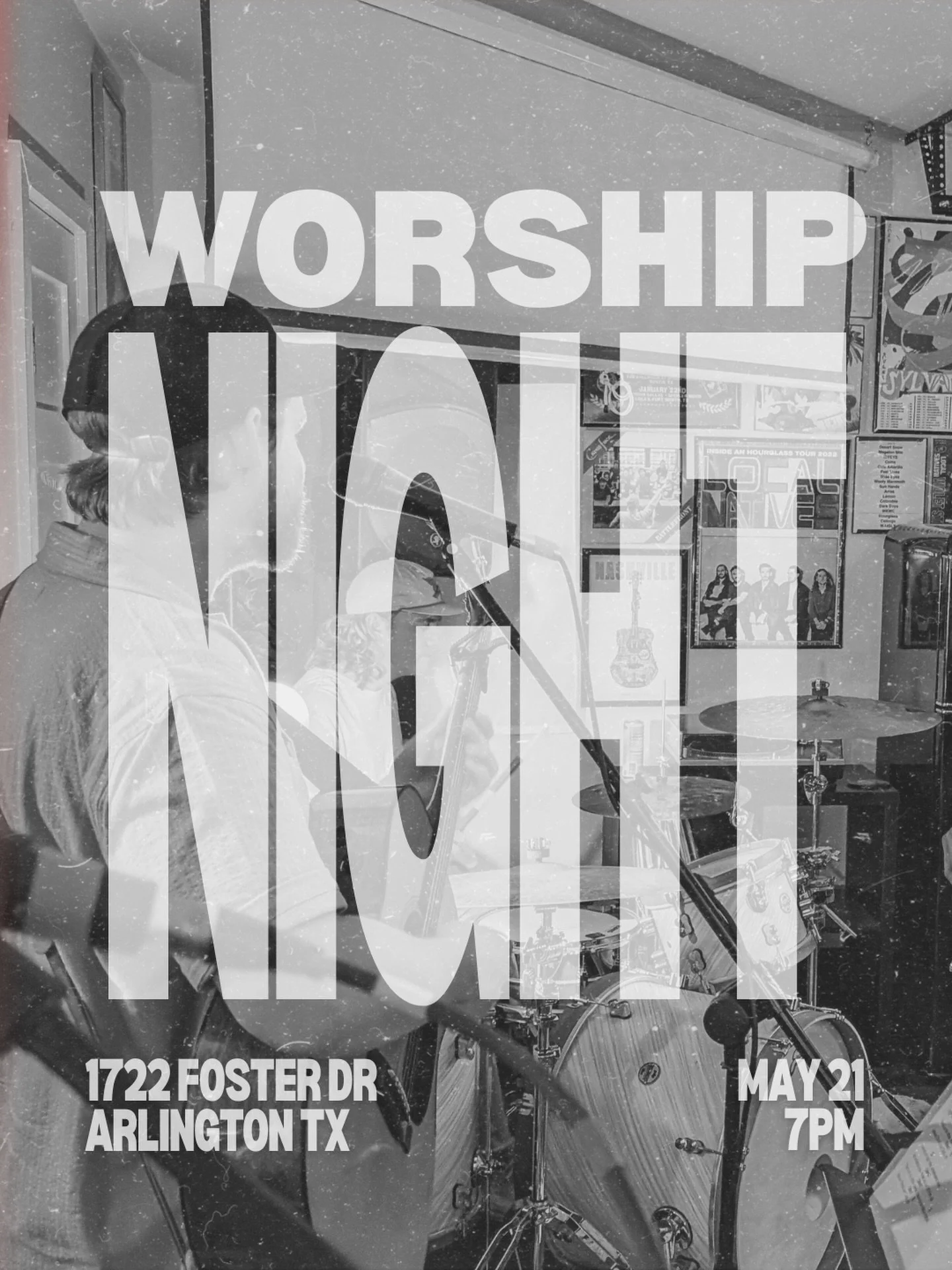 Join us this Thursday for night of Worship &amp; prayer!! We hope to see you there! 

6:30pm - 8:30pm | Bring a friend!

Check out the link in our bio for more info! 
#ya #gracearlington #worship #youngadults #community
