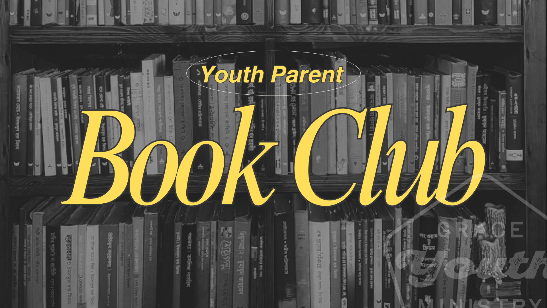 Grace Youth Parent Book Club