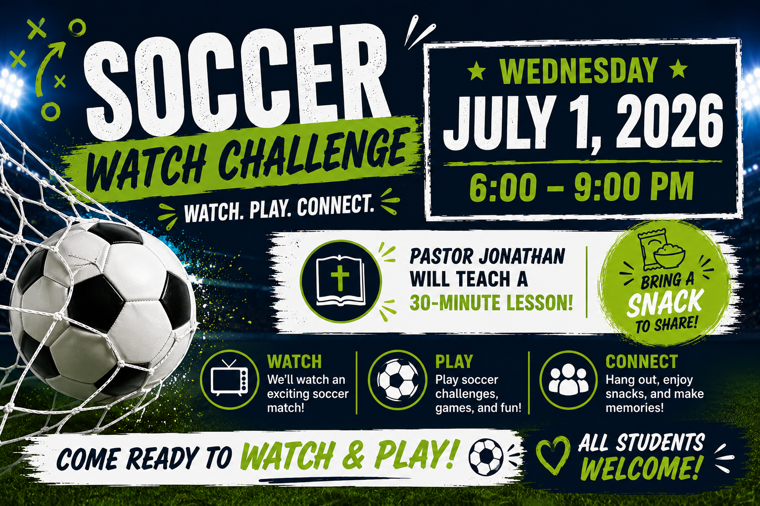 Soccer Fun Watch Challenge!