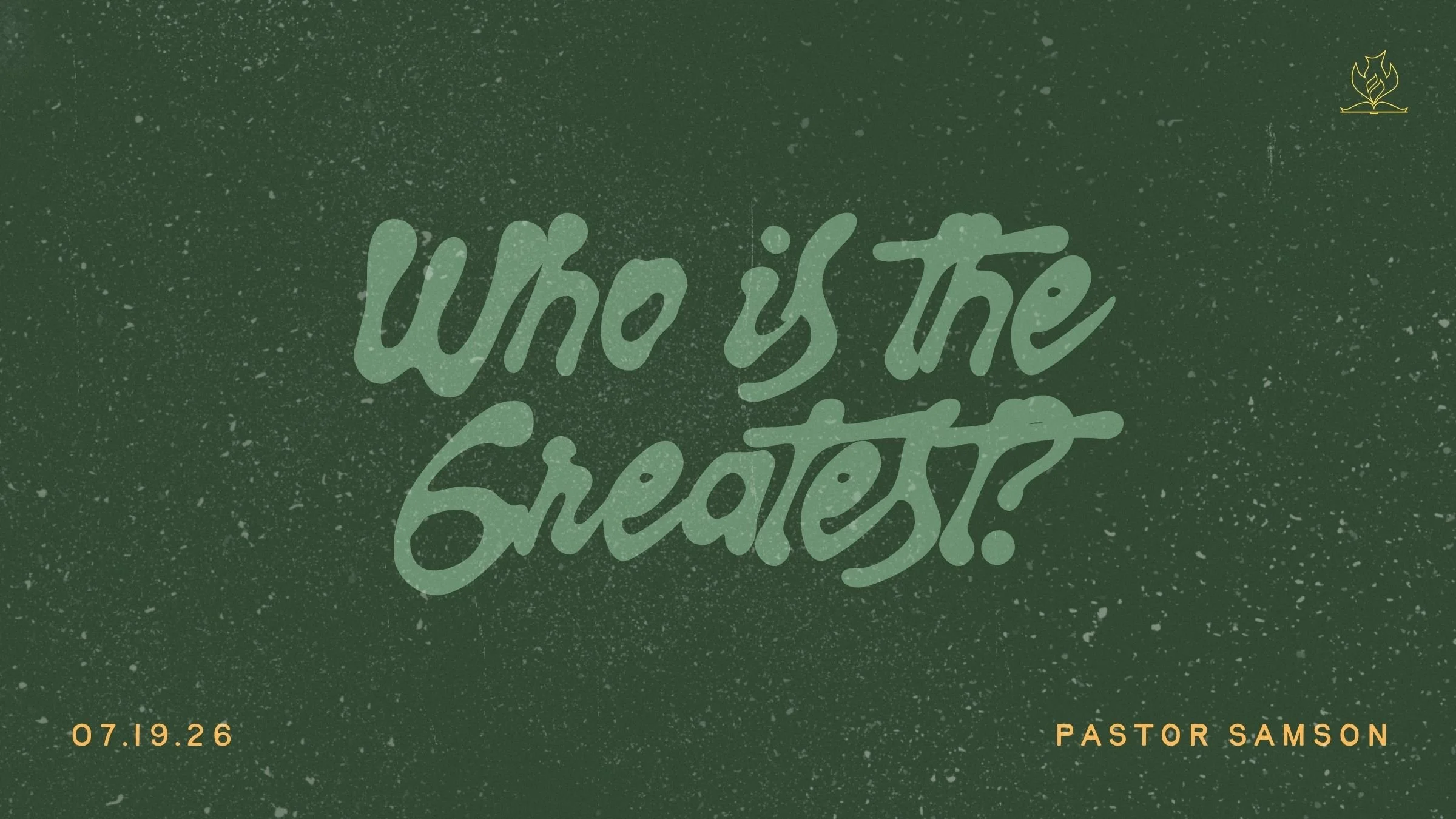 Who is the Greatest?