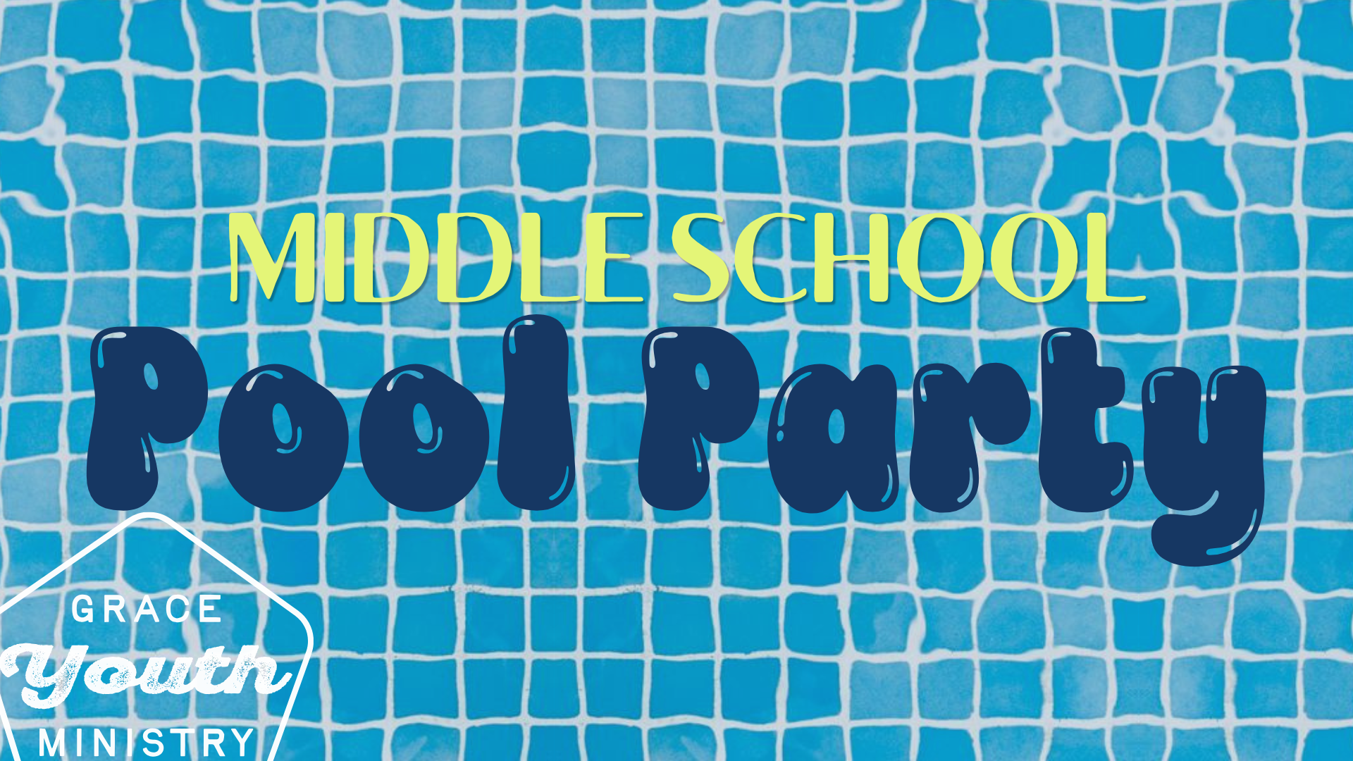 Middle School Fall Swim Party!