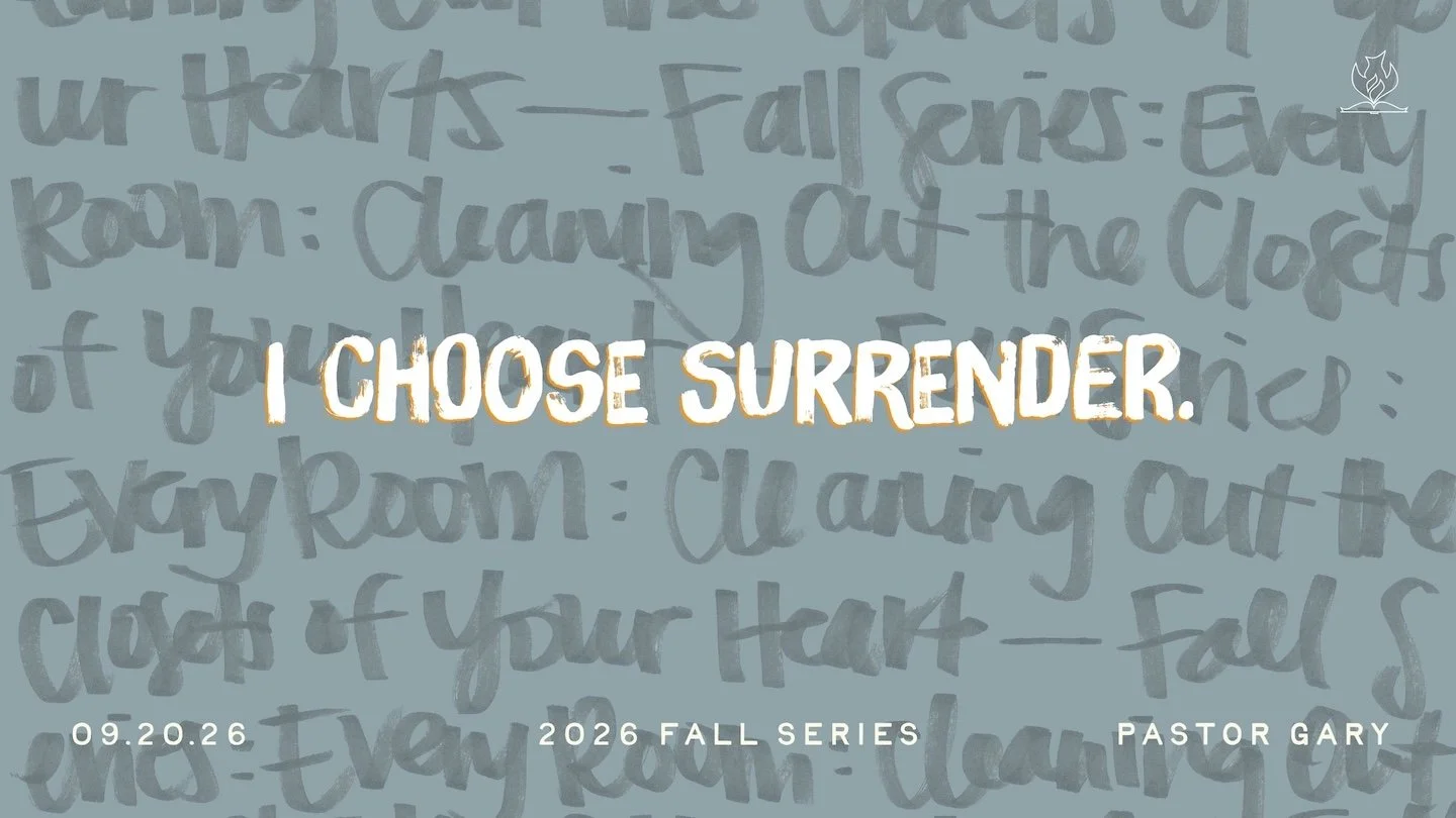 I Choose Surrender