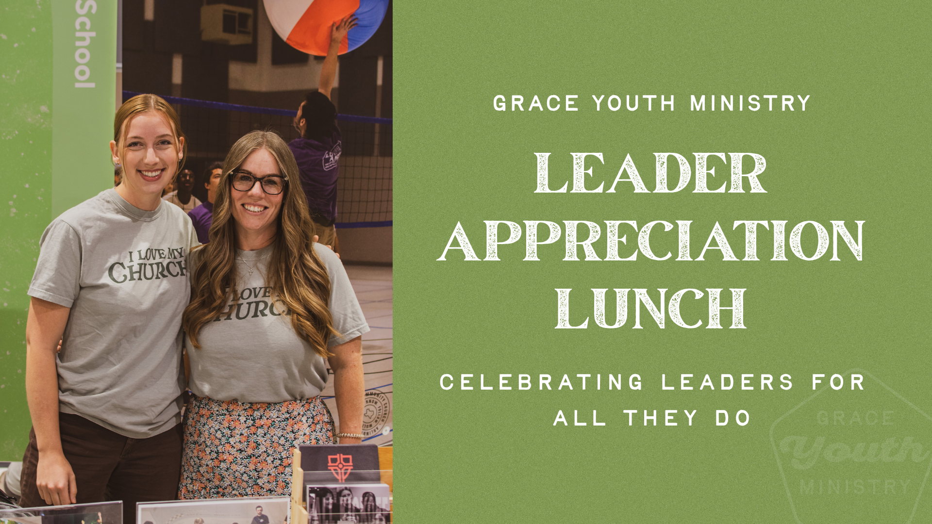 Youth Leader Appreciation Lunch!