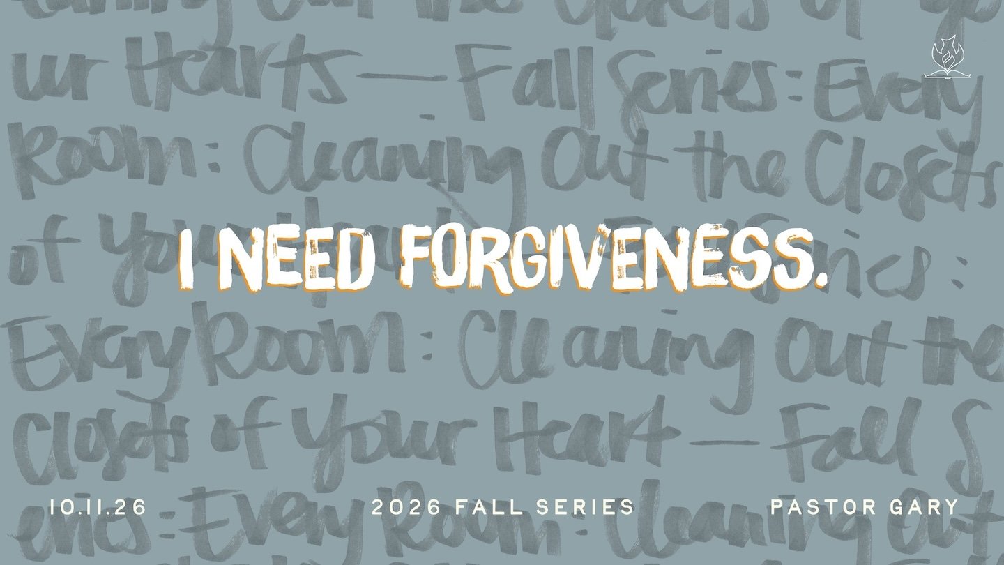 I Need Forgiveness