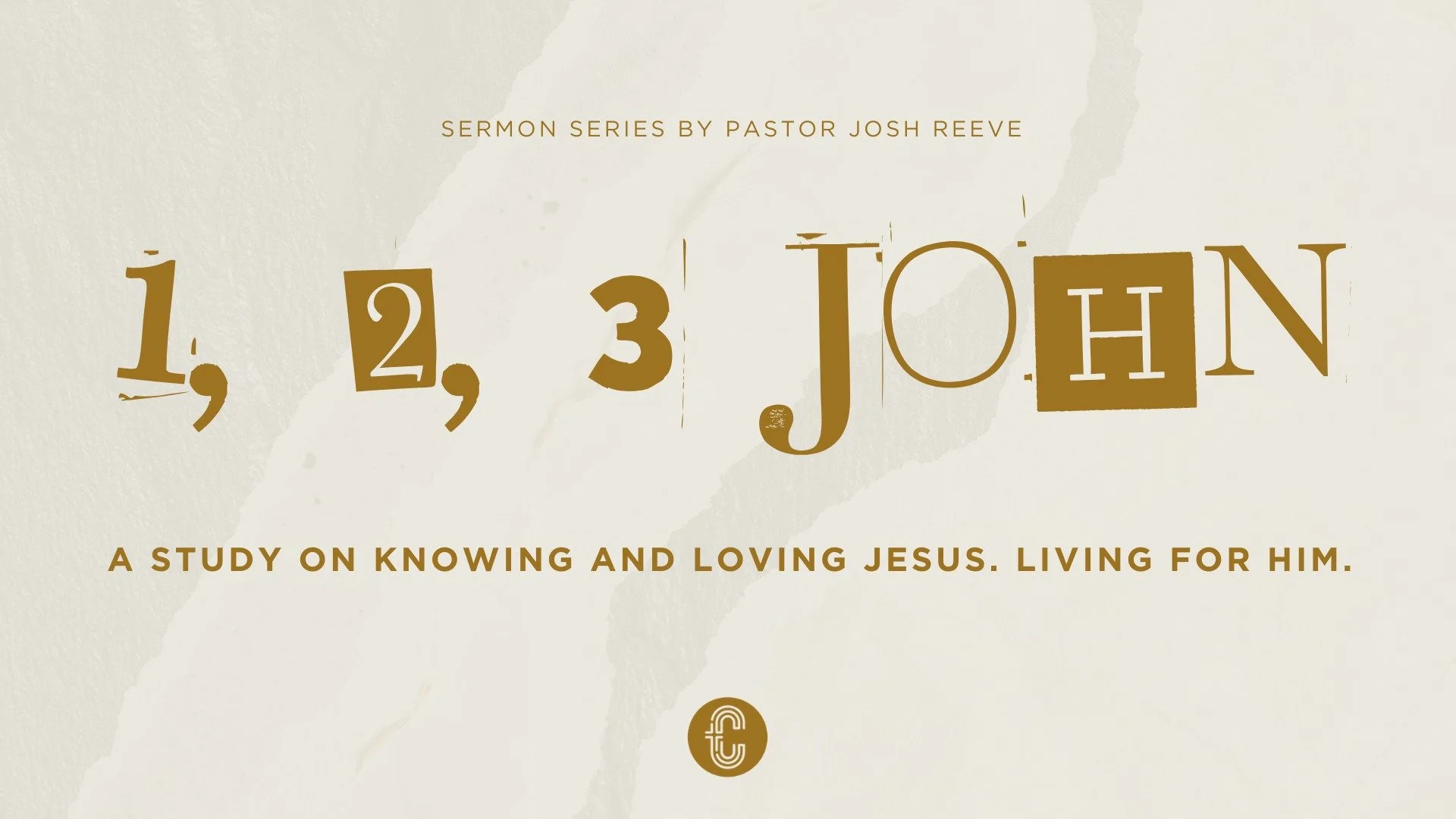 Starting today (May 17) Pastor Josh will begin a series on 1, 2, 3 John. We'll dive deep into these letters about knowing and loving Jesus, and living for Him. Make plans 

Sunday | 🕙 10AM 📍 Furr Elementary (551 Bluestem Dr, McKinney)