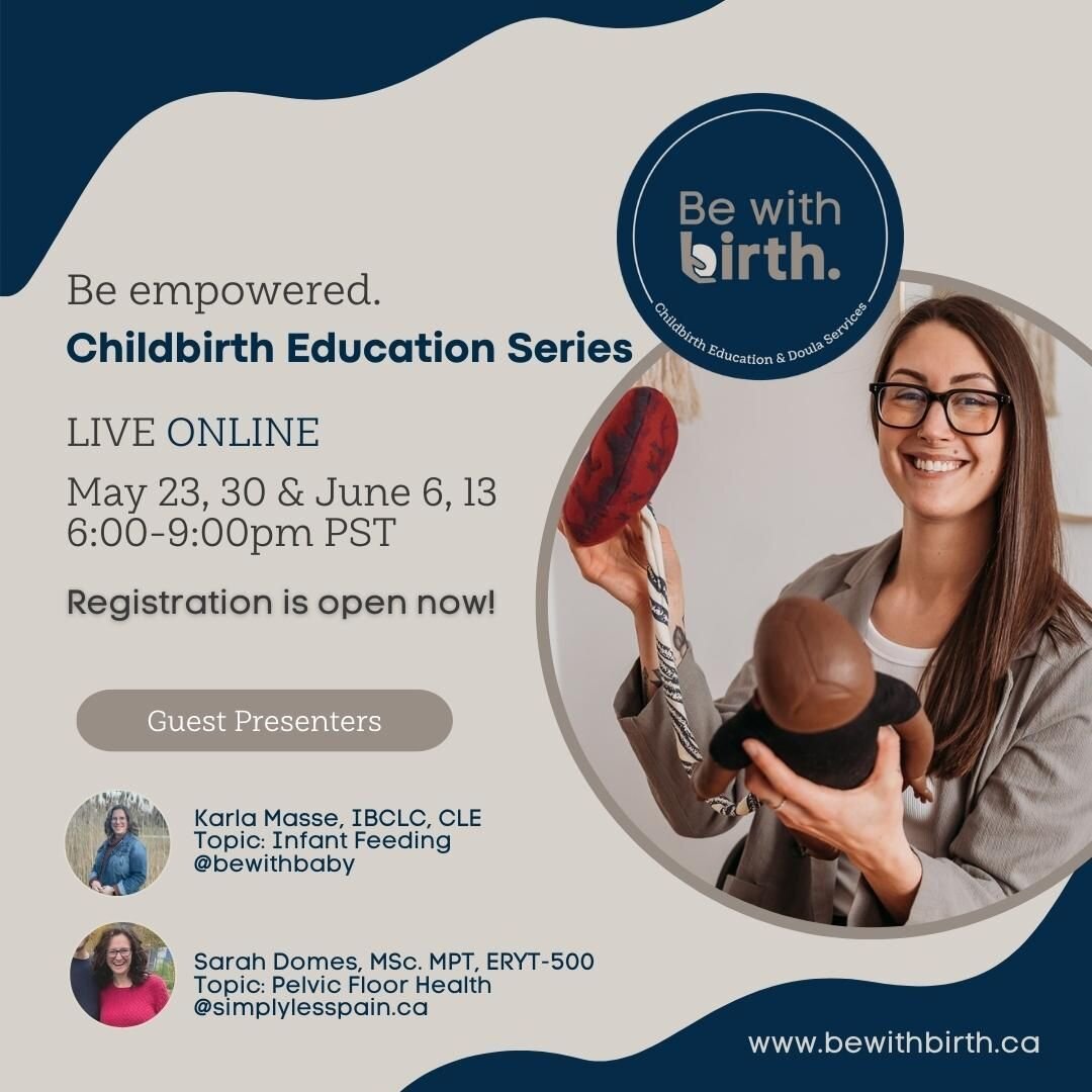 Registration is open for our four-part childbirth education series that will help you understand the birth experience and learn how to make empowered decisions while building confidence in your bodys abilities and discovering what a positive birth me