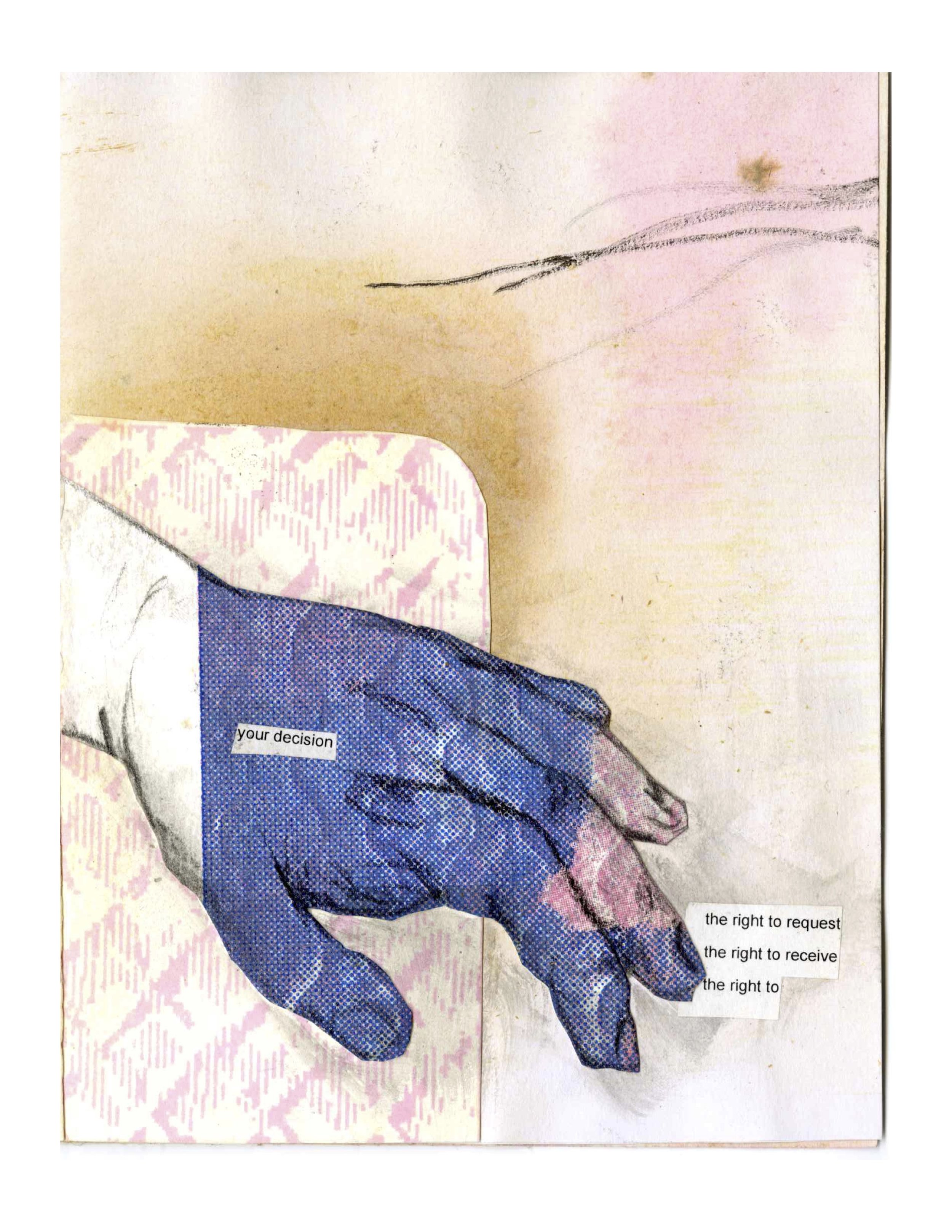 Te Quiero (Zine) 2022
Collage of lithographs, drawings, screenprints, and found material
7 In X 10 in