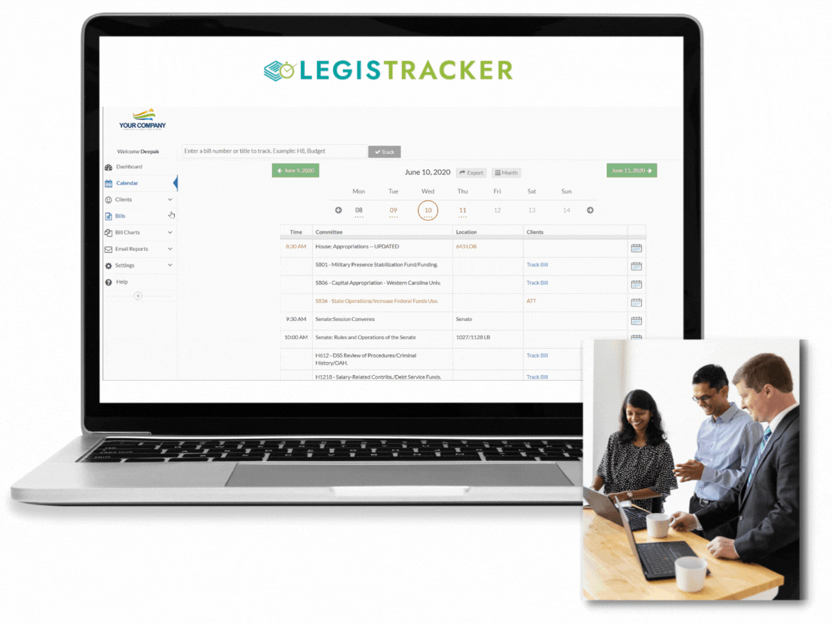 Free Trial — Legistracker | Time-Saving State Legislative Bill Tracking ...