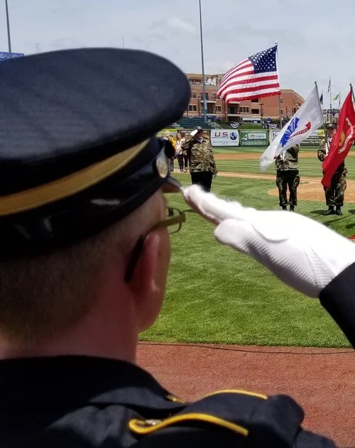 MILITARY APPRECIATION DAYS (MEMORIAL HOLIDAY, 2018-2019)
Founding organizer and visionary of “Armed Forces Week” and “Military Appreciation Days” in partnership with the South Bend Cubs and Express Employment Professionals.

CLICK on the image above 