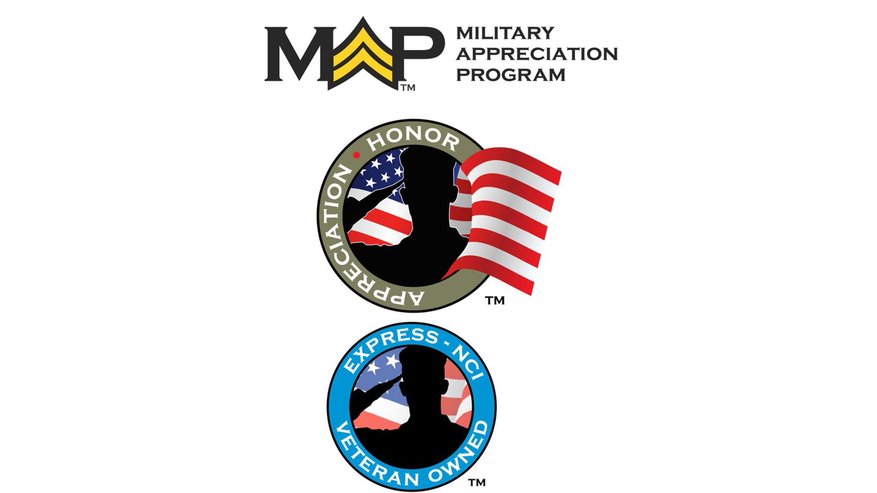 Military Appreciation Program (MAP)
Created the program’s name with an easy acronym (MAP). Designed the program’s program identity feat. logo and seals for company identification (blue seal) and for general use ( green Honor Seal).