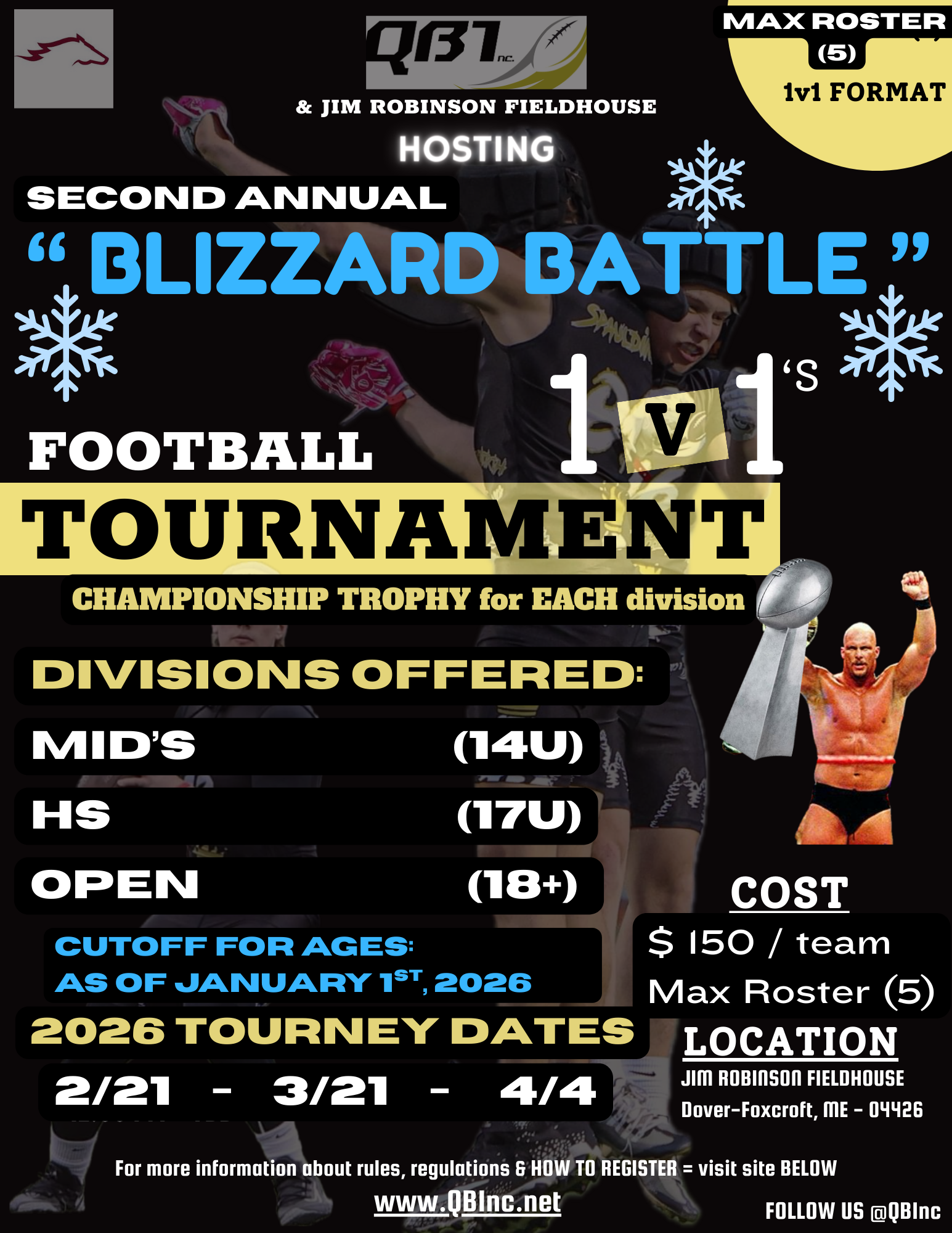 TEAM REGISTRATION: Blizzard Battle 1v1 Tournaments