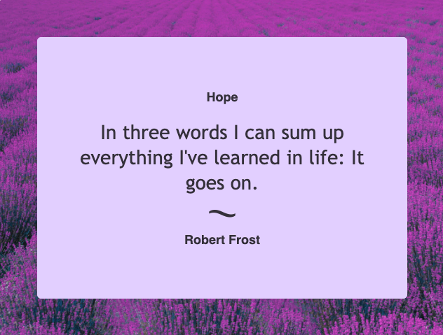 Robert Frost
