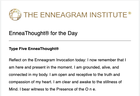 The Enneagram Institute