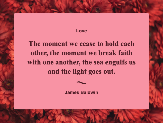 James Baldwin