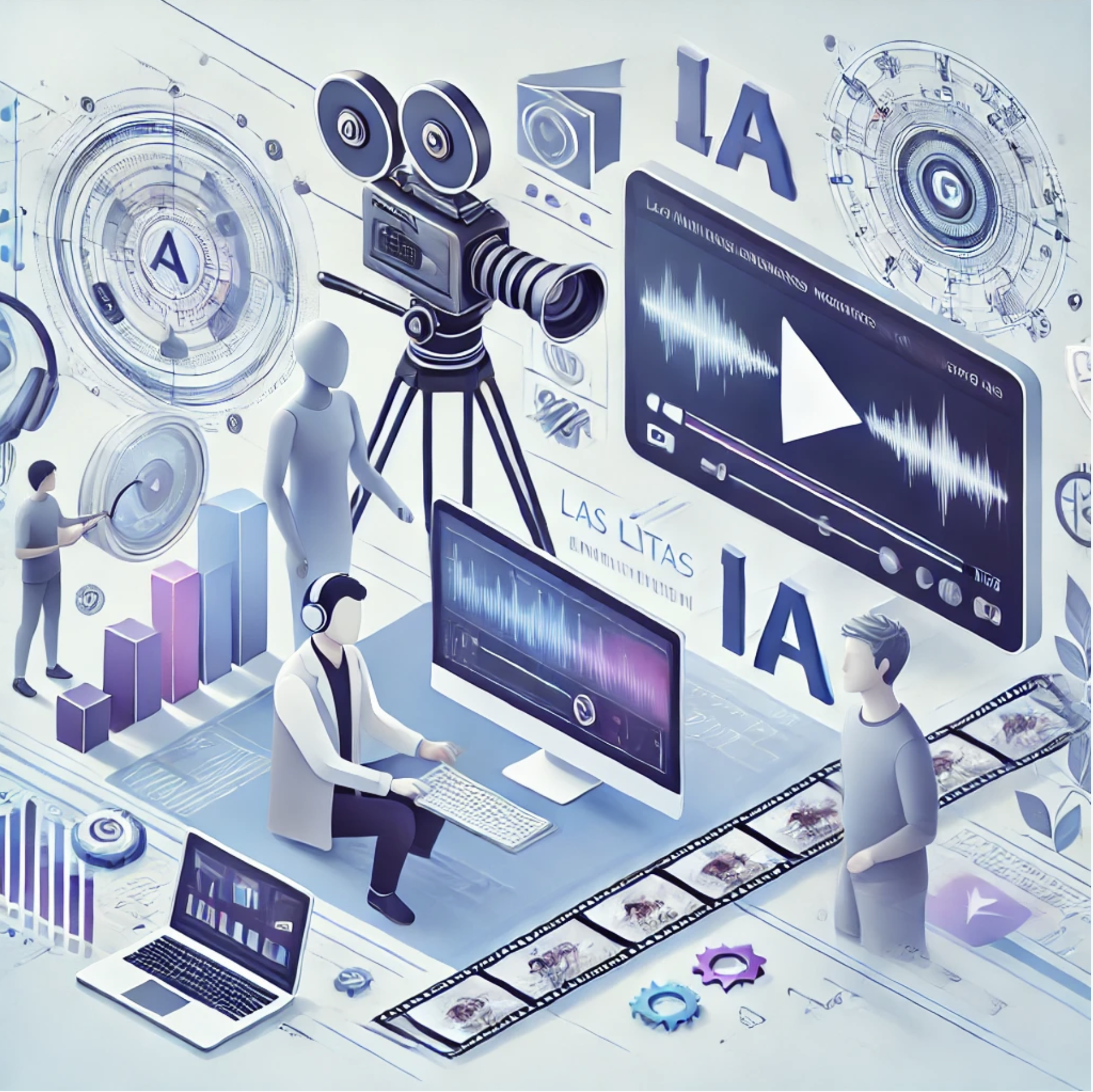 Las Últimas Innovaciones en IA para Creadores de Contenido Audiovisual