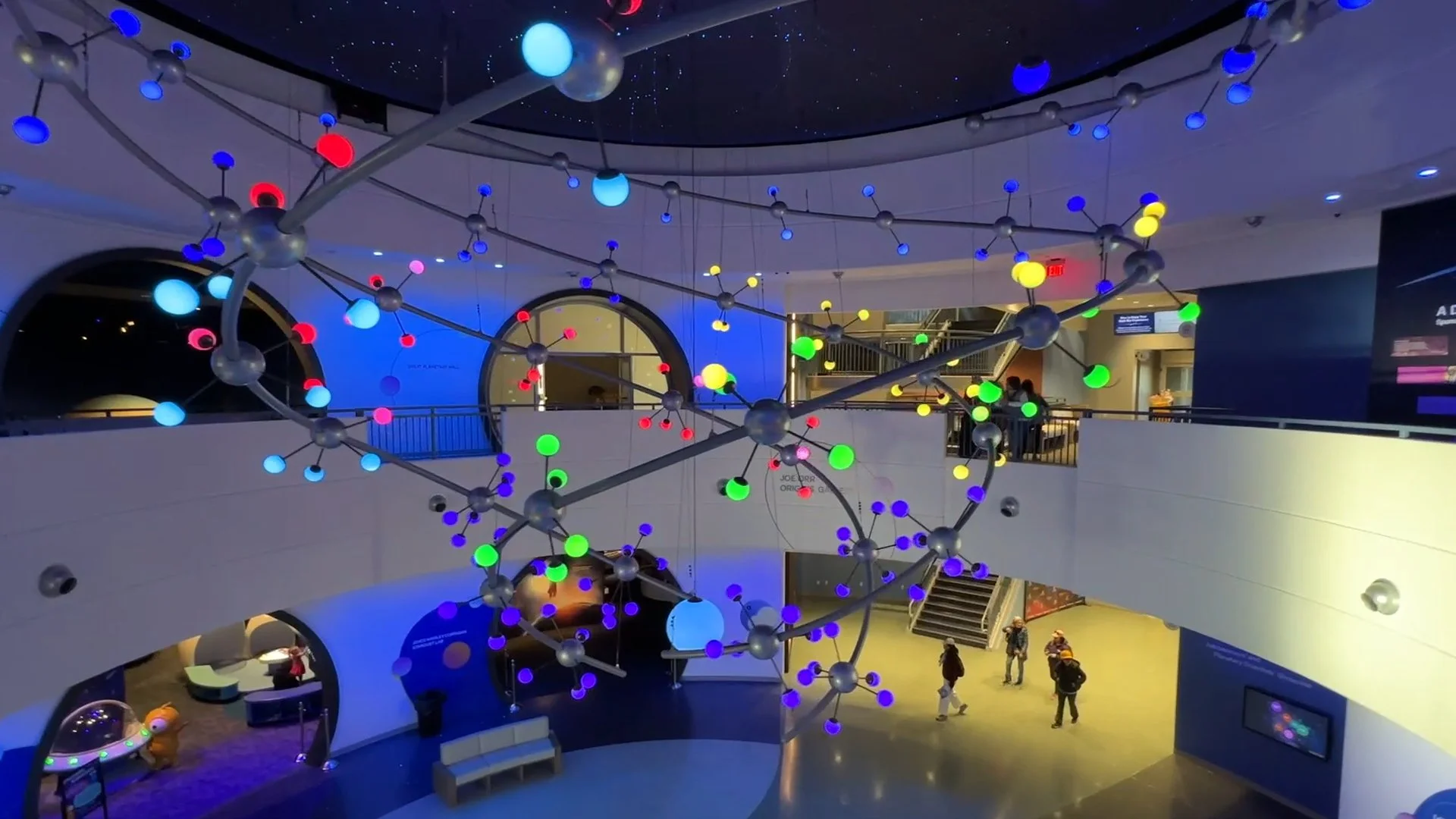 Lowell Observatory | Celestial Atom Sculpture & Mars Perseverance Rover