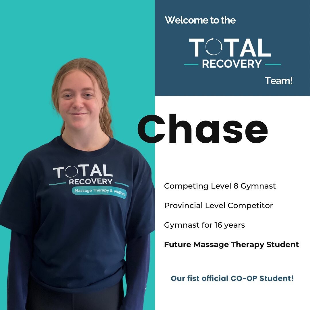 We are super excited to have Chase join us here at Total Recovery 🤩
.
Chase is a serious athlete and has witnessed the benefits of therapeutic Massage throughout her athletic career. She is looking forward to beginning her massage therapy studies th