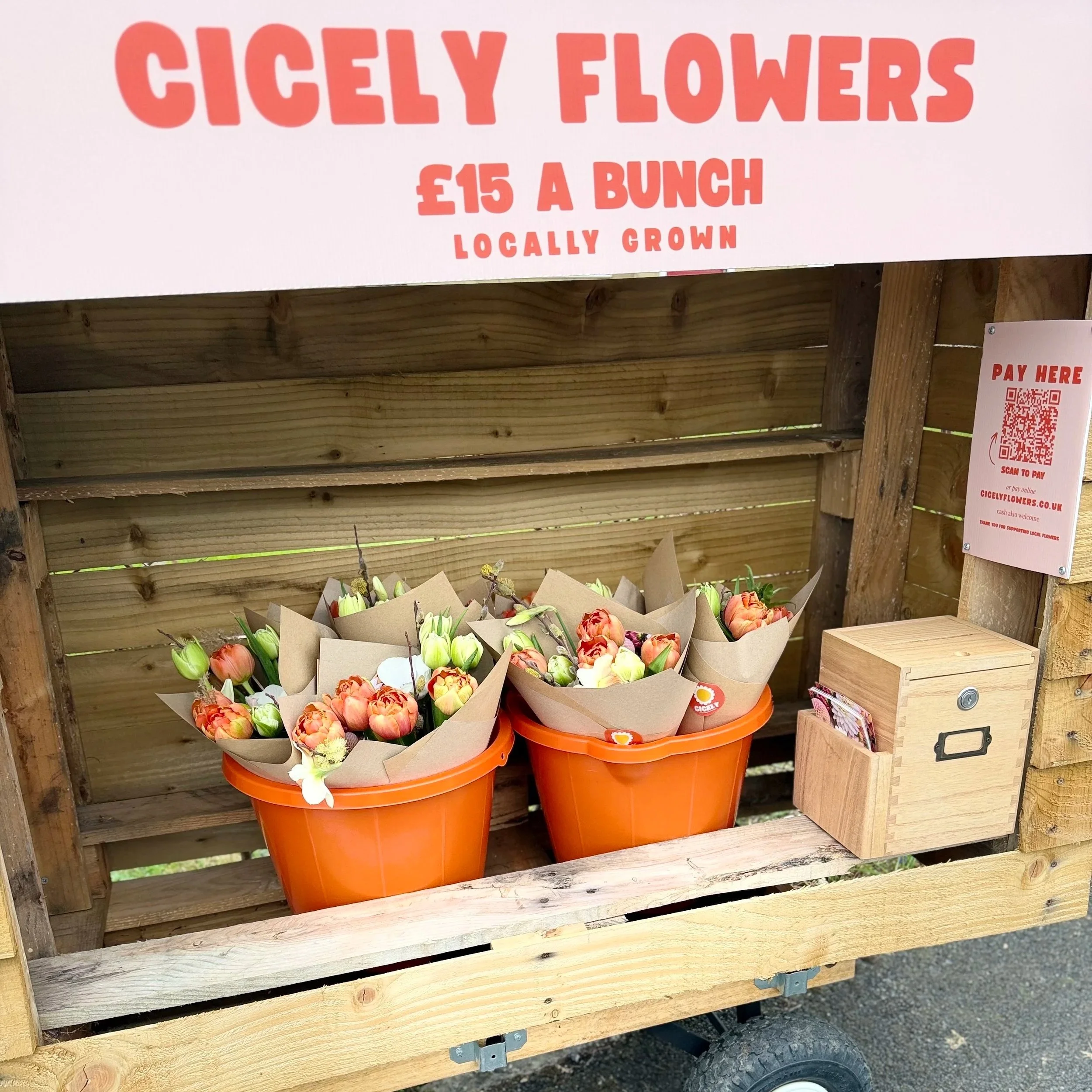 Pay for Flower Stand Flowers