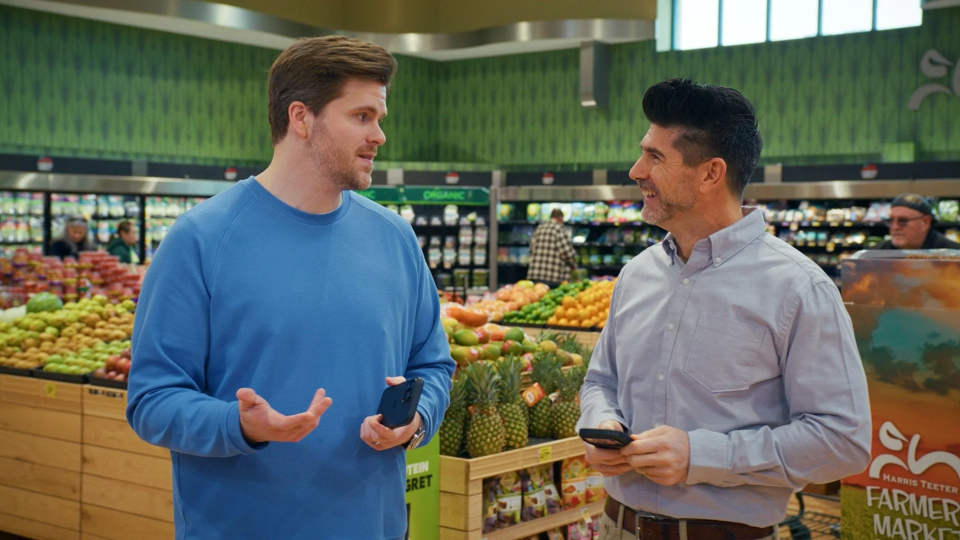 How We Filmed Inside a Live Harris Teeter Store