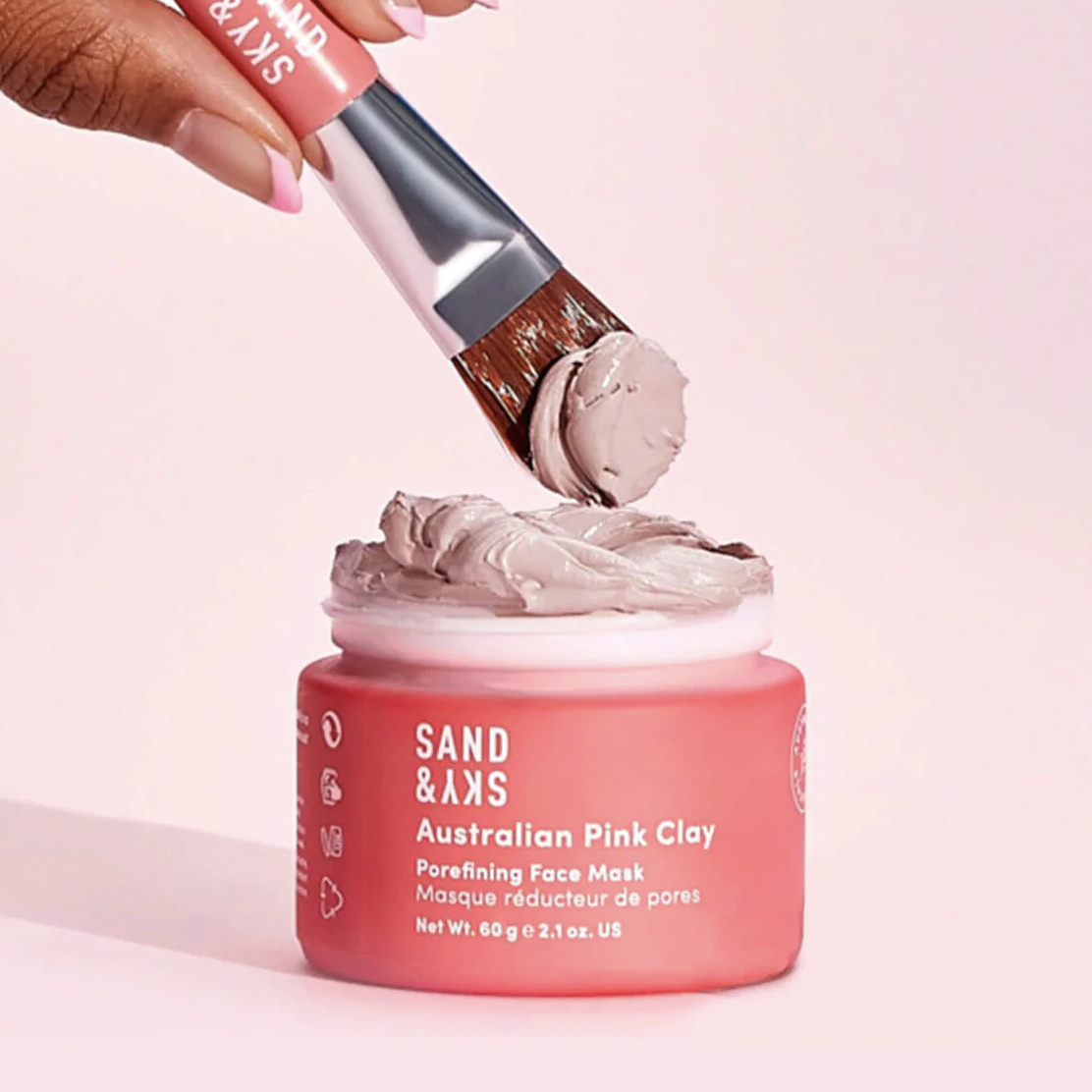 Pink Clay Face Mask ($39.90) 