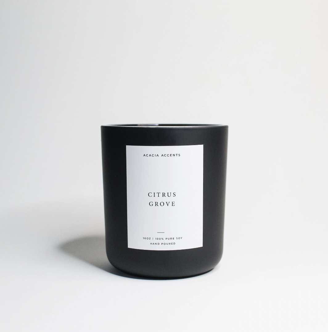  Citrus Grove Soy Candle ($34) 