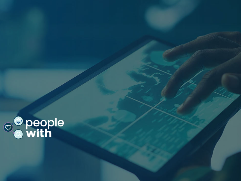 The logo for Startup company Visiblegy or "People With"