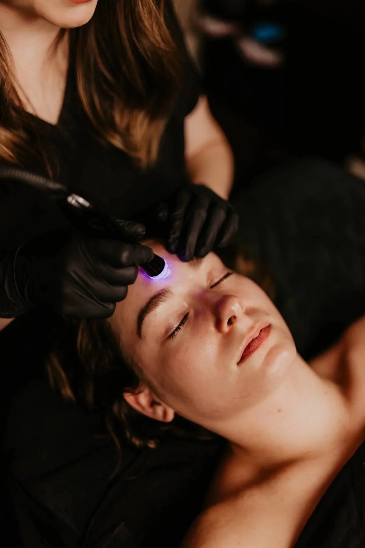 Licensed esthetician at The Skin Study offering facials, advanced skin treatments, chemical peels in Huntington, WV.