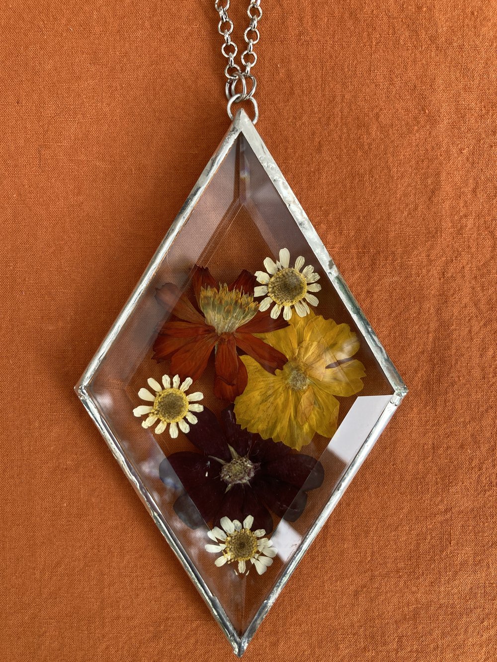 Cosmic Sunflower Crystal Sticker Jewels