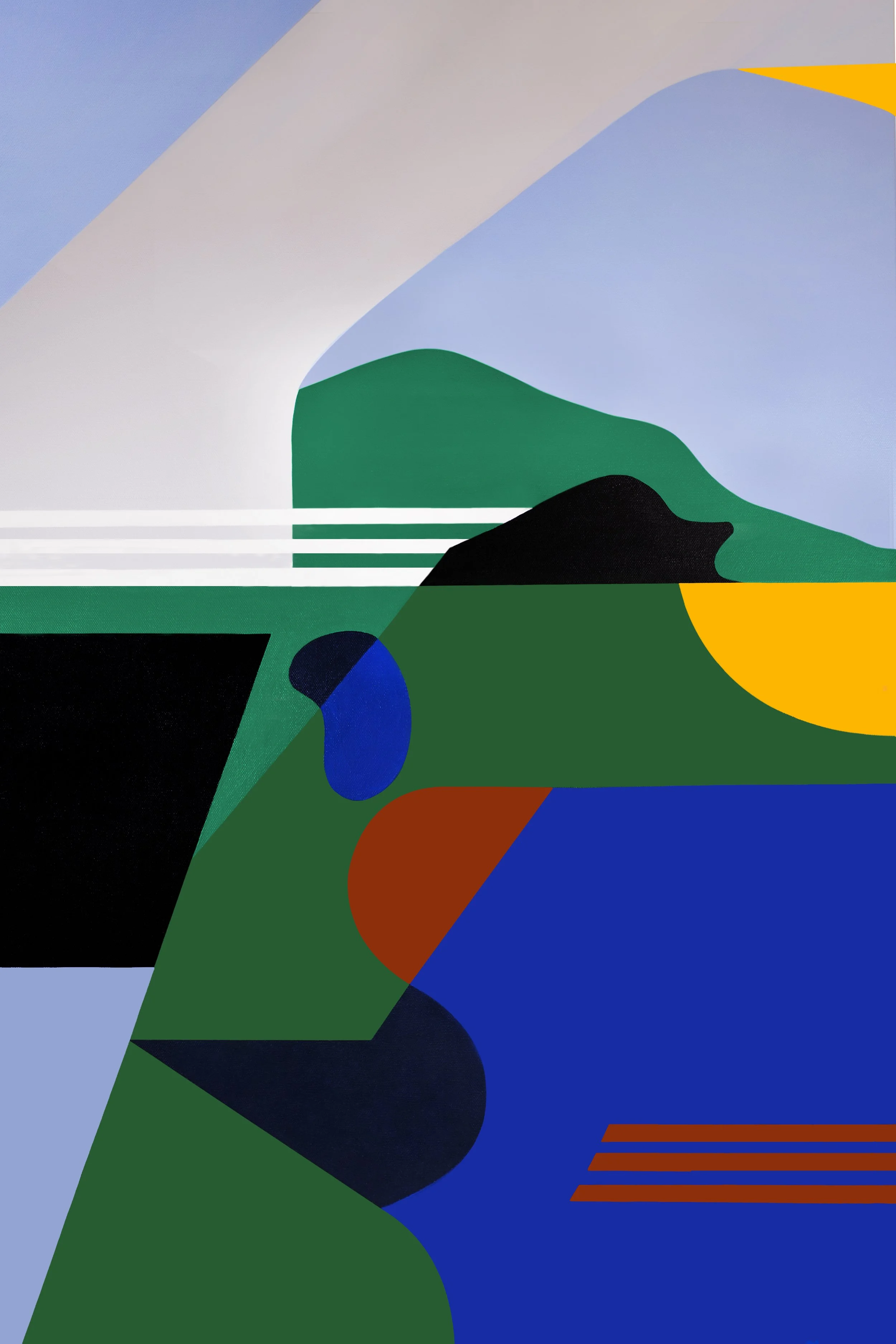 La pista Acrilyc on canvas size 24x36inch.jpg