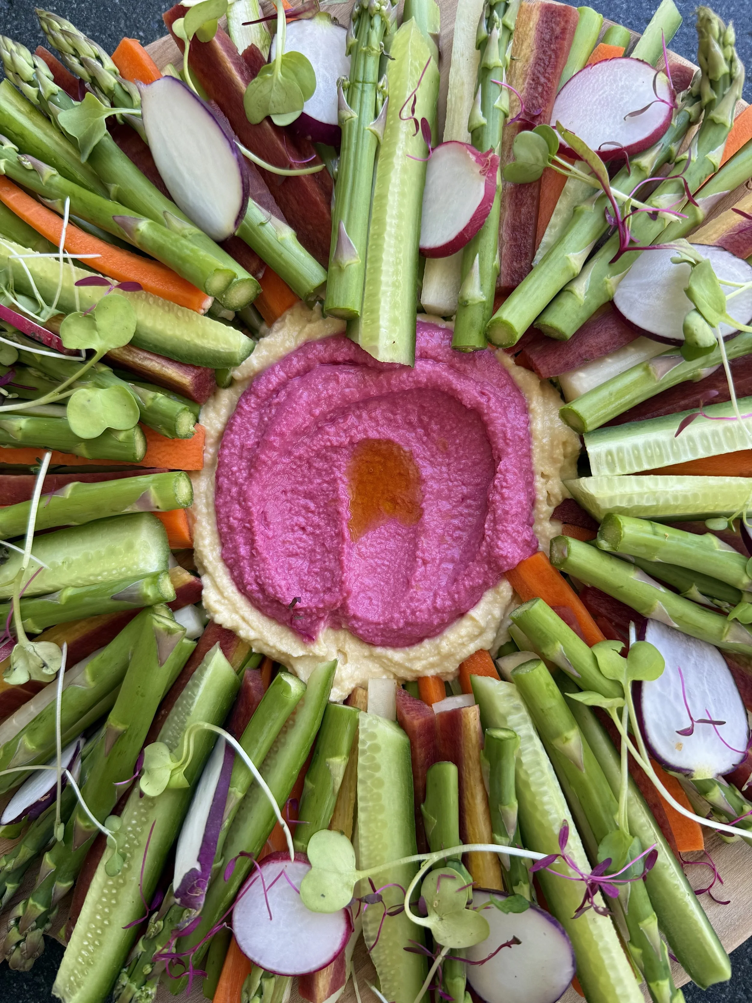 the perfect crudité board