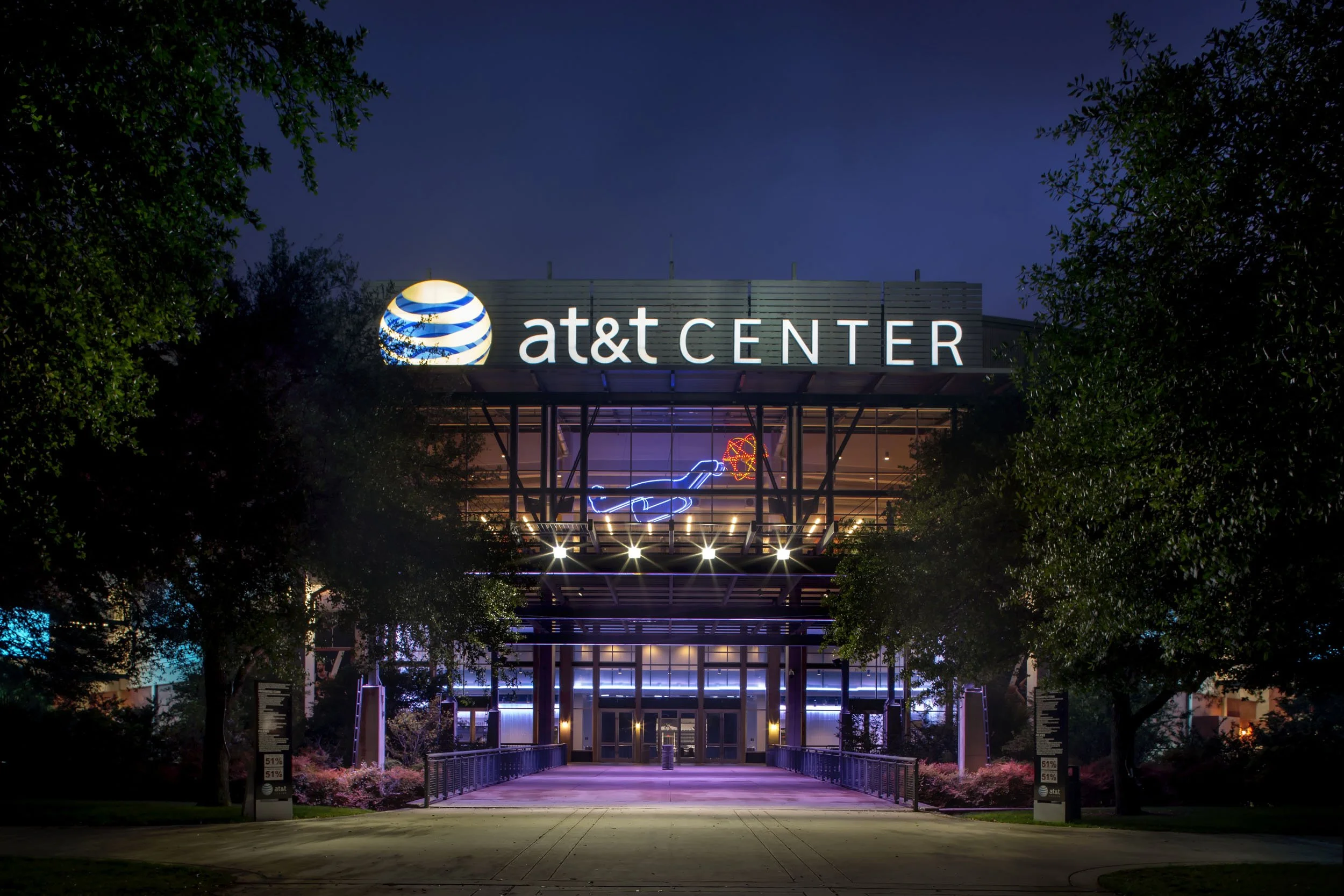 AT&T Center — Banks Landl Lighting Design