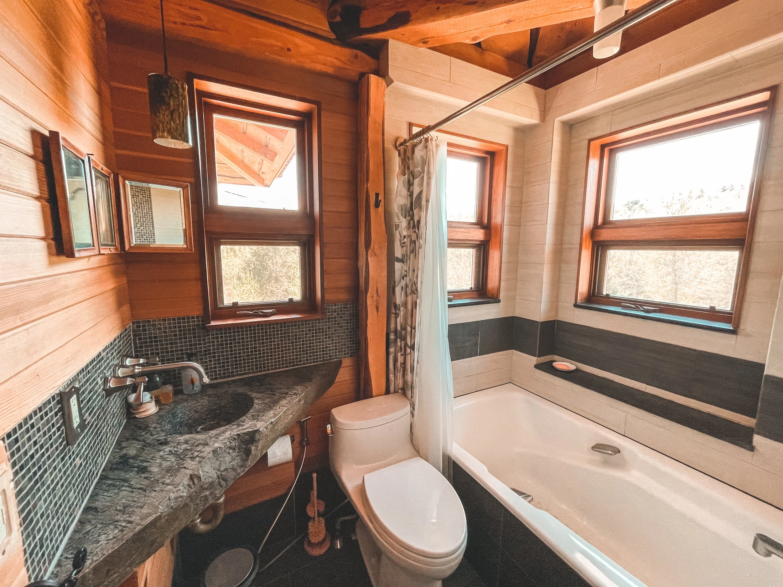 one of the guest bathrooms upstairs