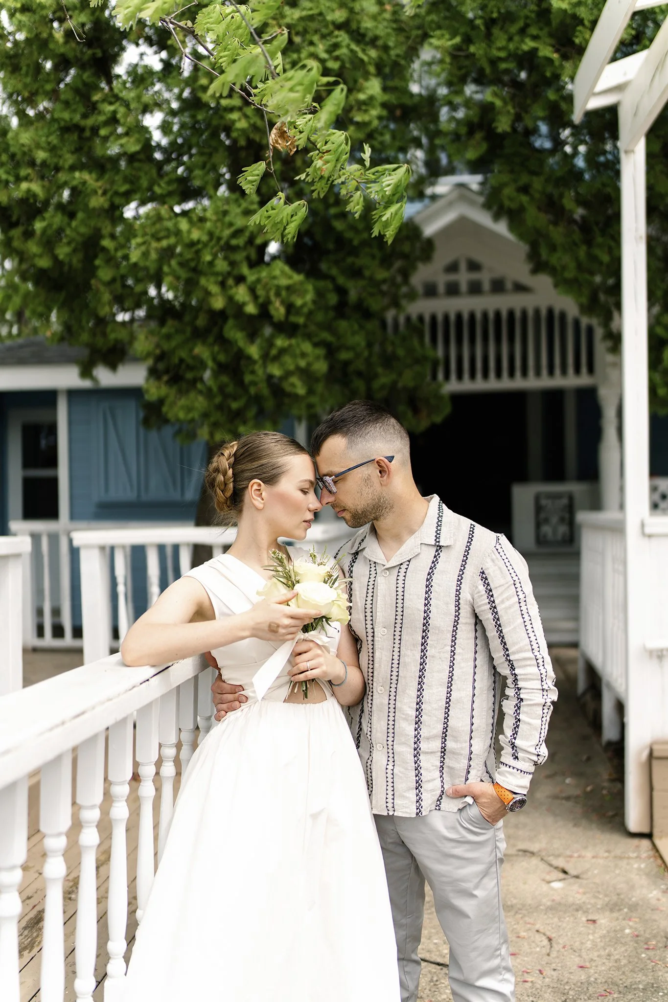 An Intimate Wedding at the Dells Bells Wedding Chapel in Wisconsin Dells