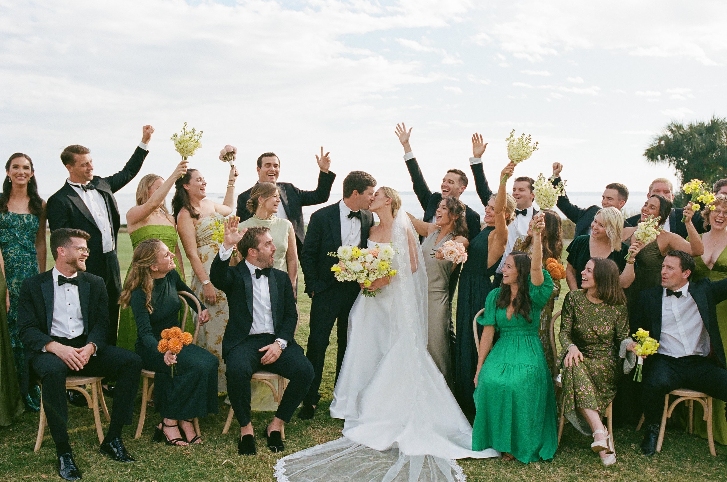 The Pavilion at Patriots Point Links Tented Wedding Ceremony