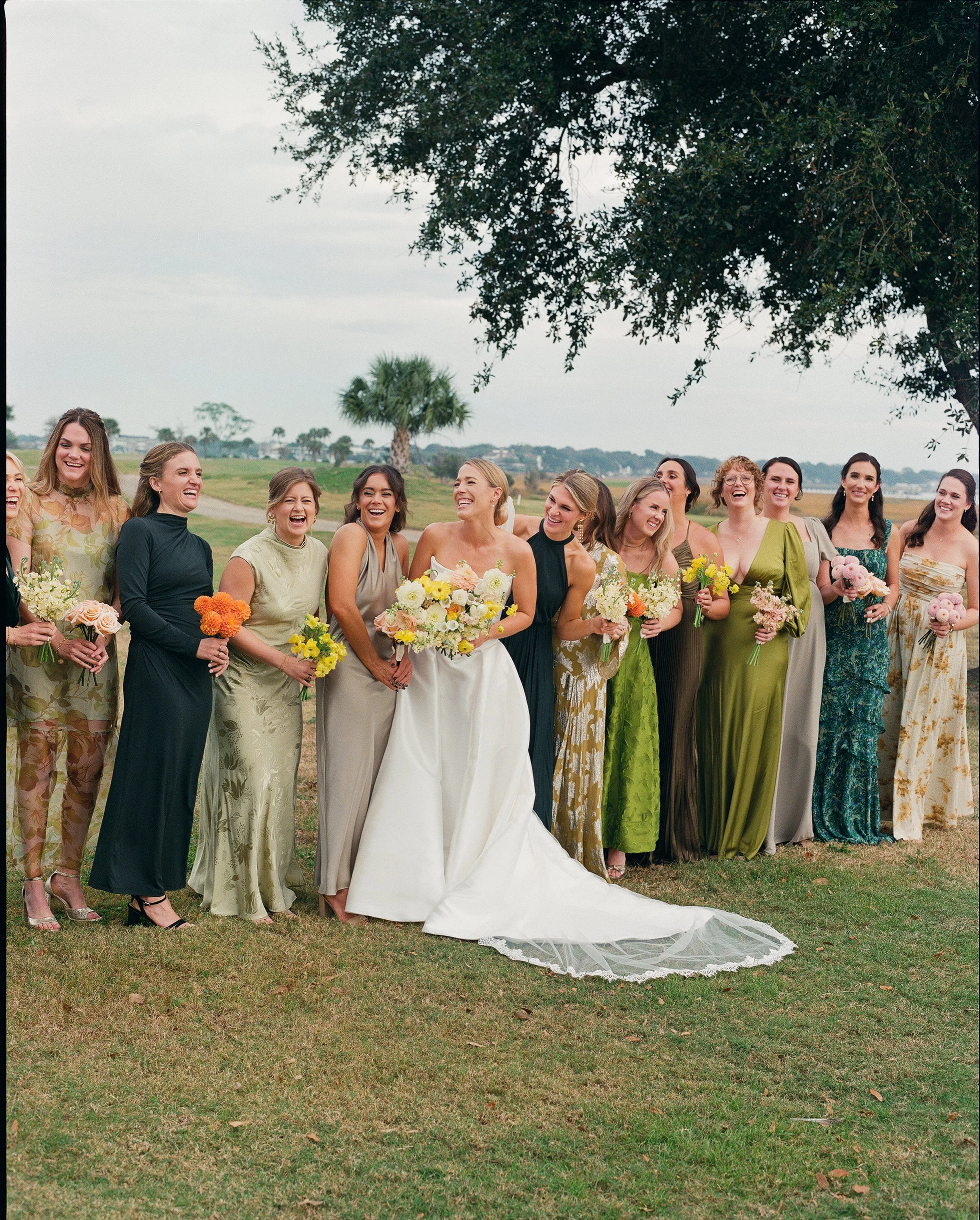 The Pavilion at Patriots Point Links Tented Wedding Ceremony