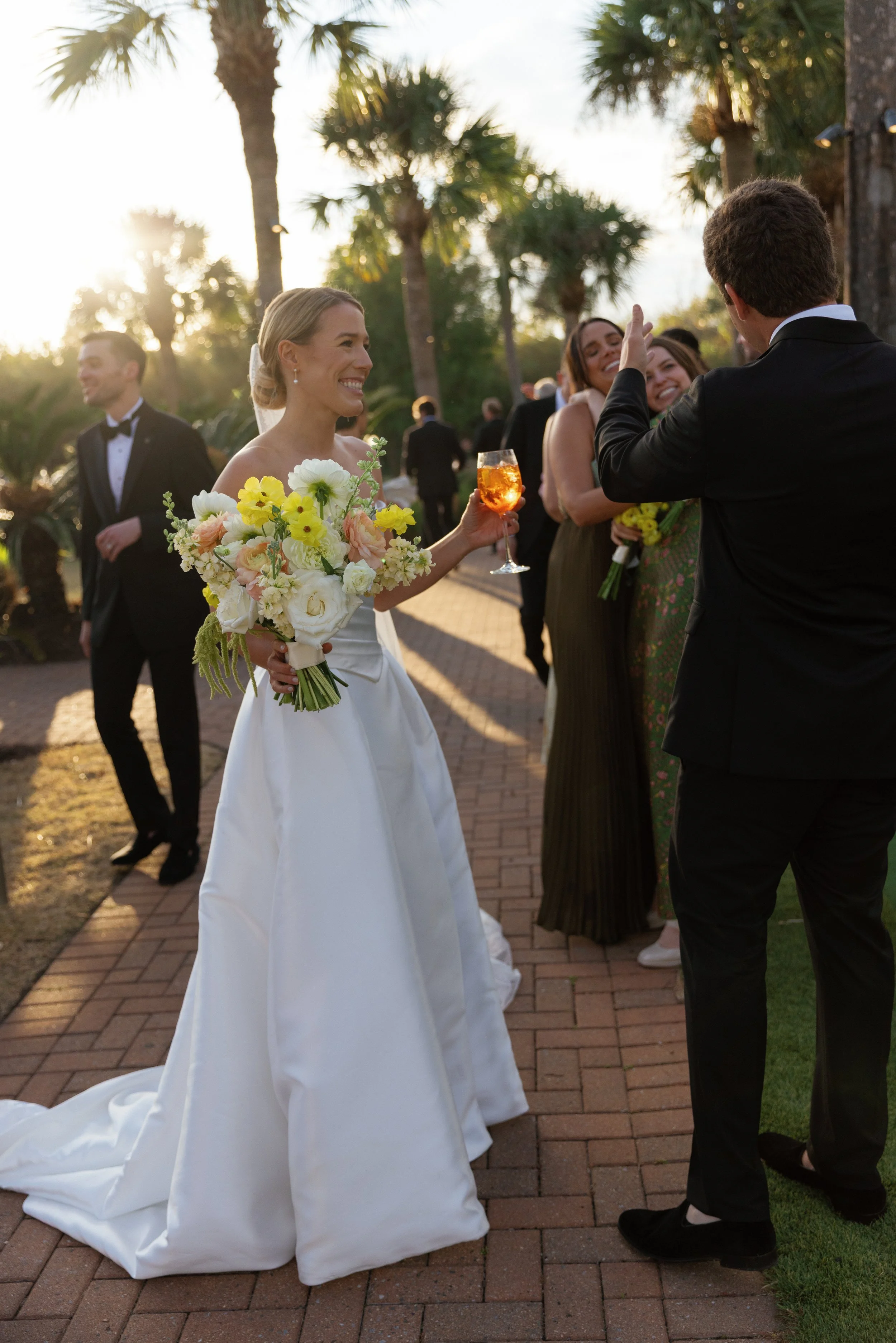 The Pavilion at Patriots Point Links Tented Wedding Reception