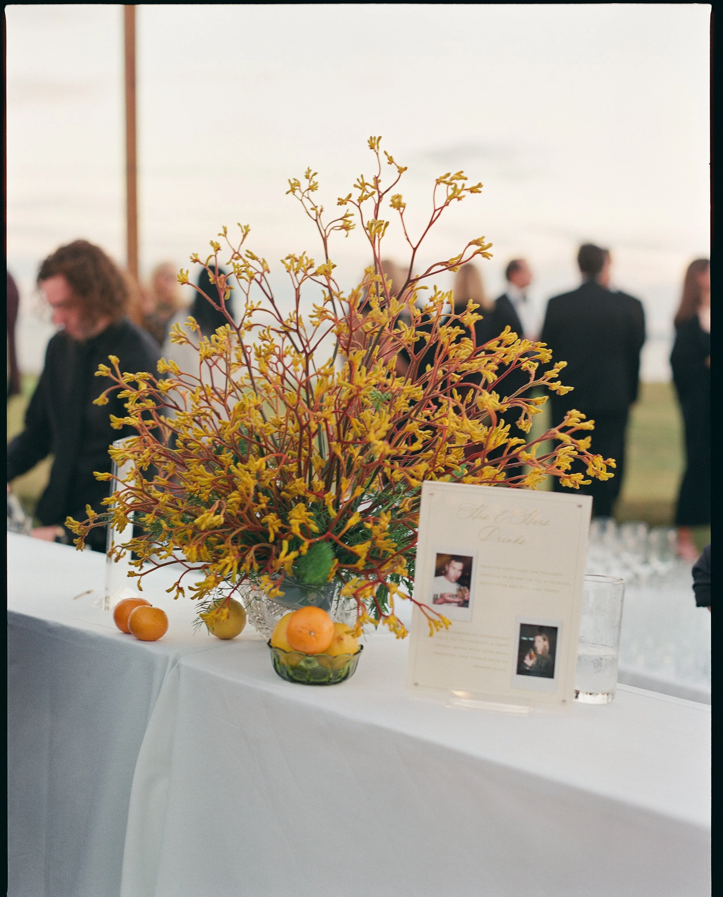The Pavilion at Patriots Point Links Tented Wedding Reception