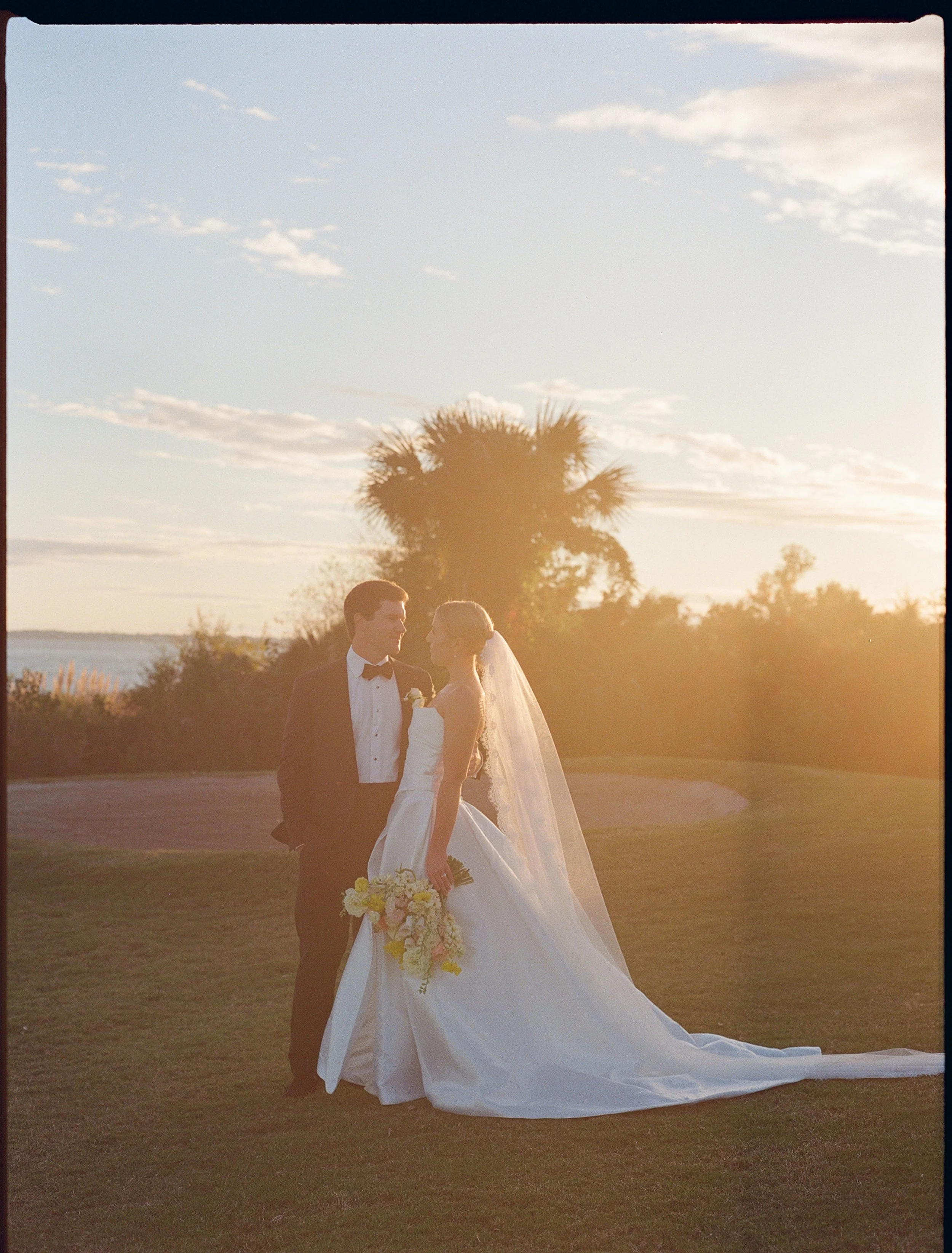 The Pavilion at Patriots Point Links Tented Wedding Reception