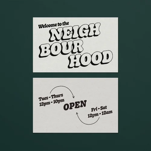 Neighbourhood — Never Worry Studio