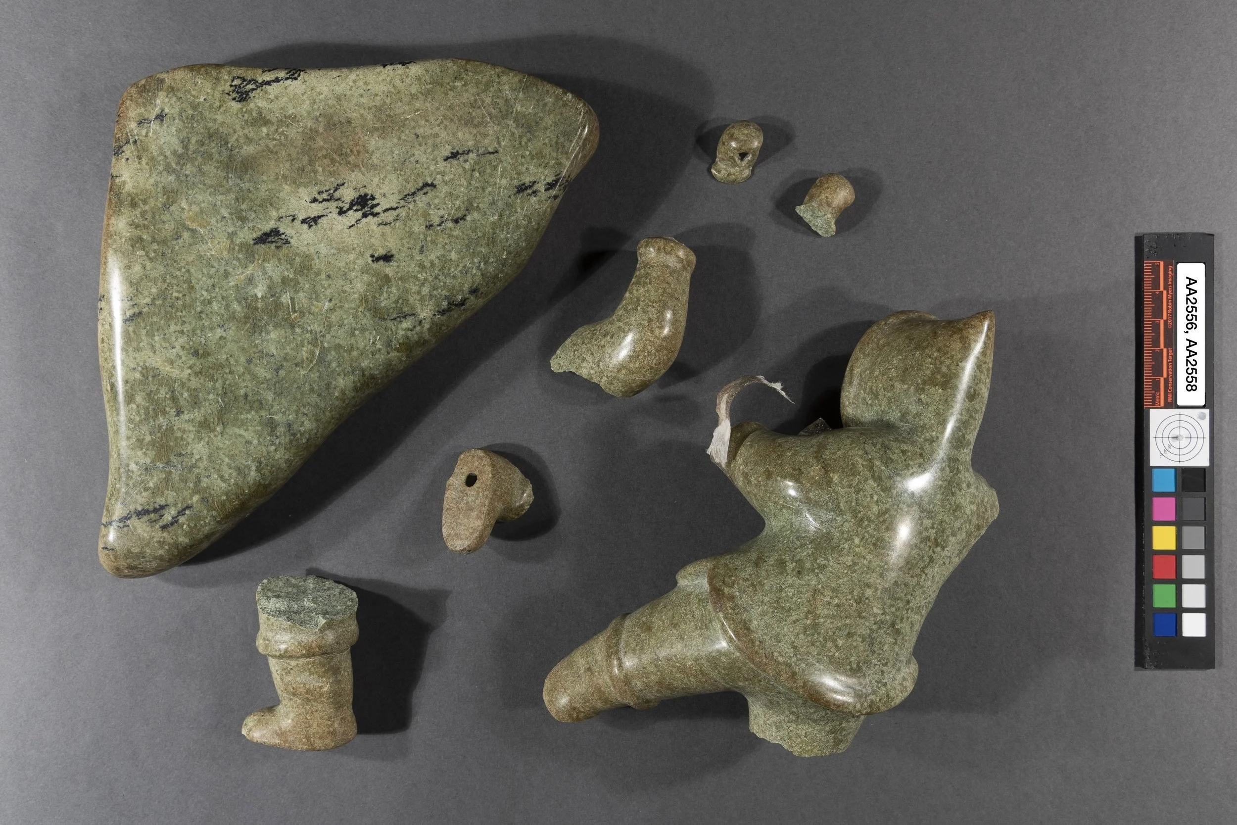 Standing Hunter - Before Treatment - Verso