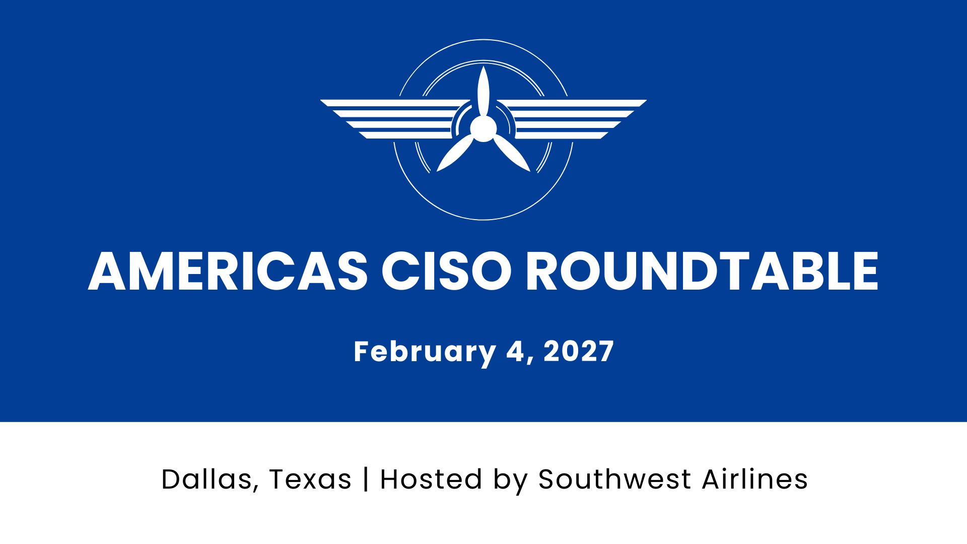 Americas CISO Roundtable 