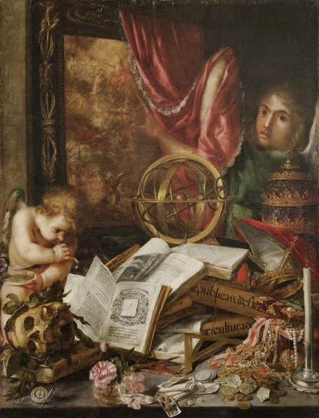 An Allegory of Vanity by Spanish painter, sculptor and architect Juan de Valdés Leal, circa 1660