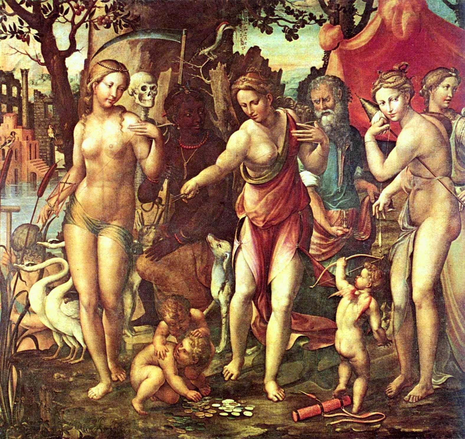 The Three Fates by Sodoma circa 1525